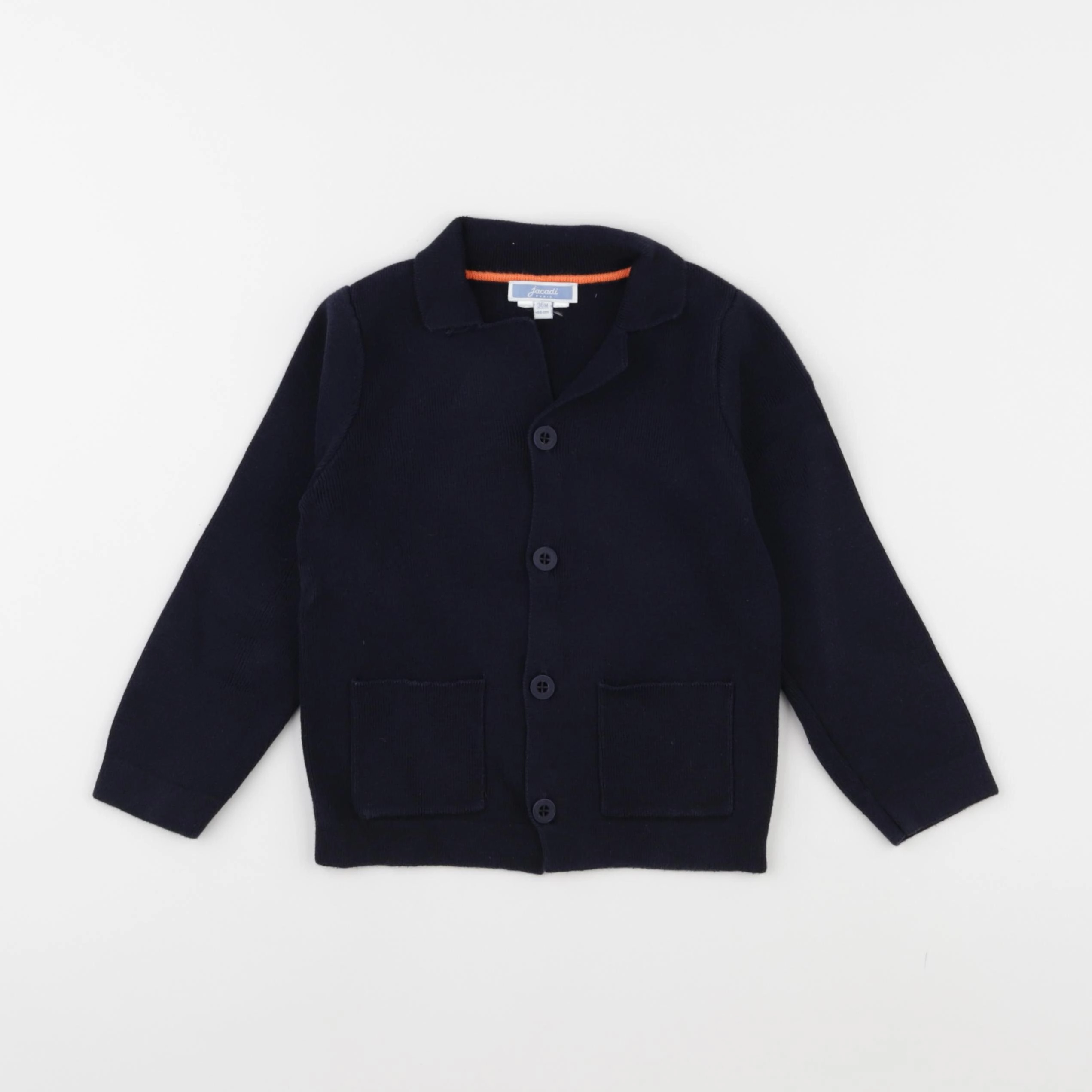 Jacadi - gilet bleu - 36 mois