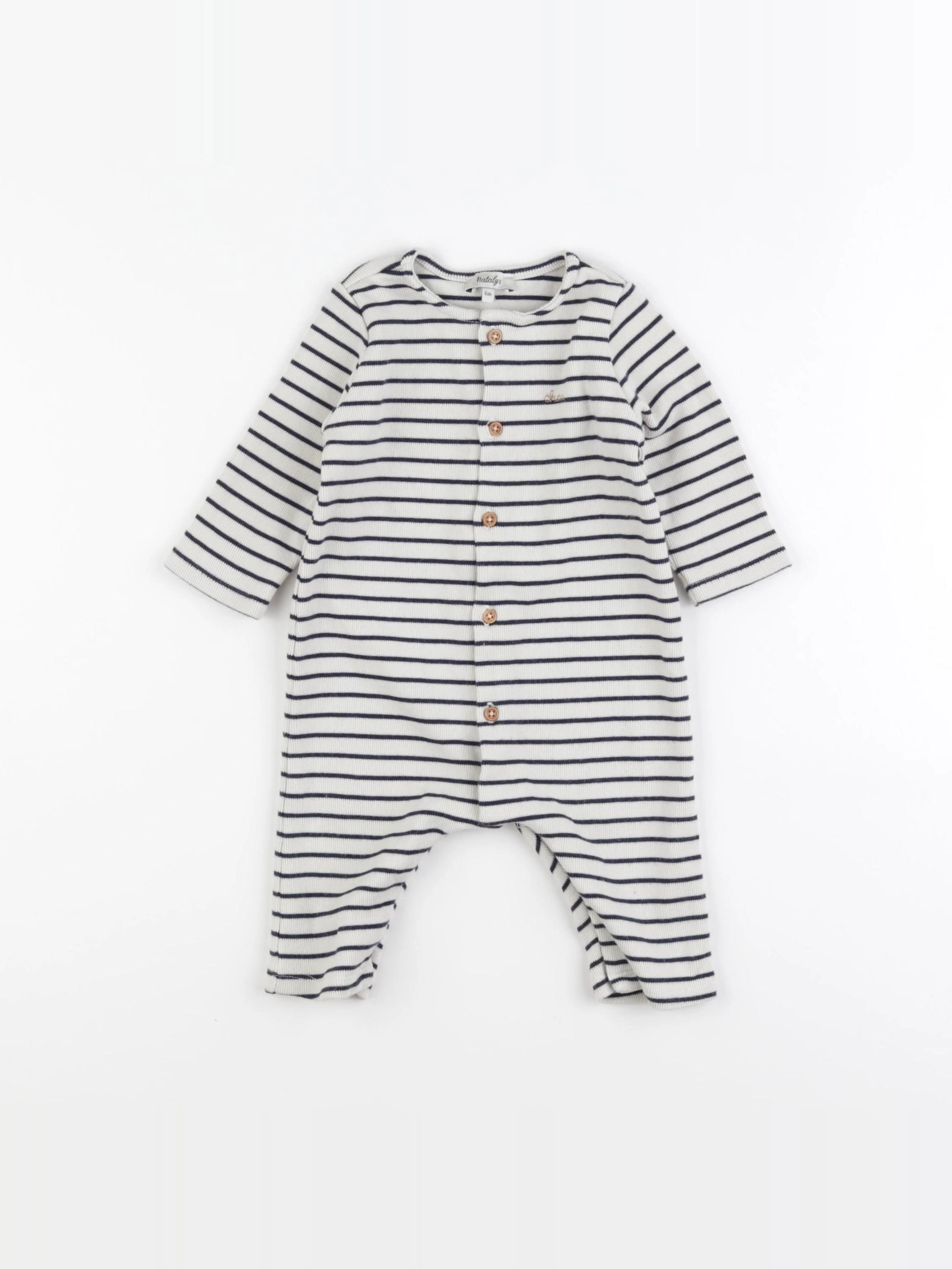 Natalys - combinaison bleu - 6 mois