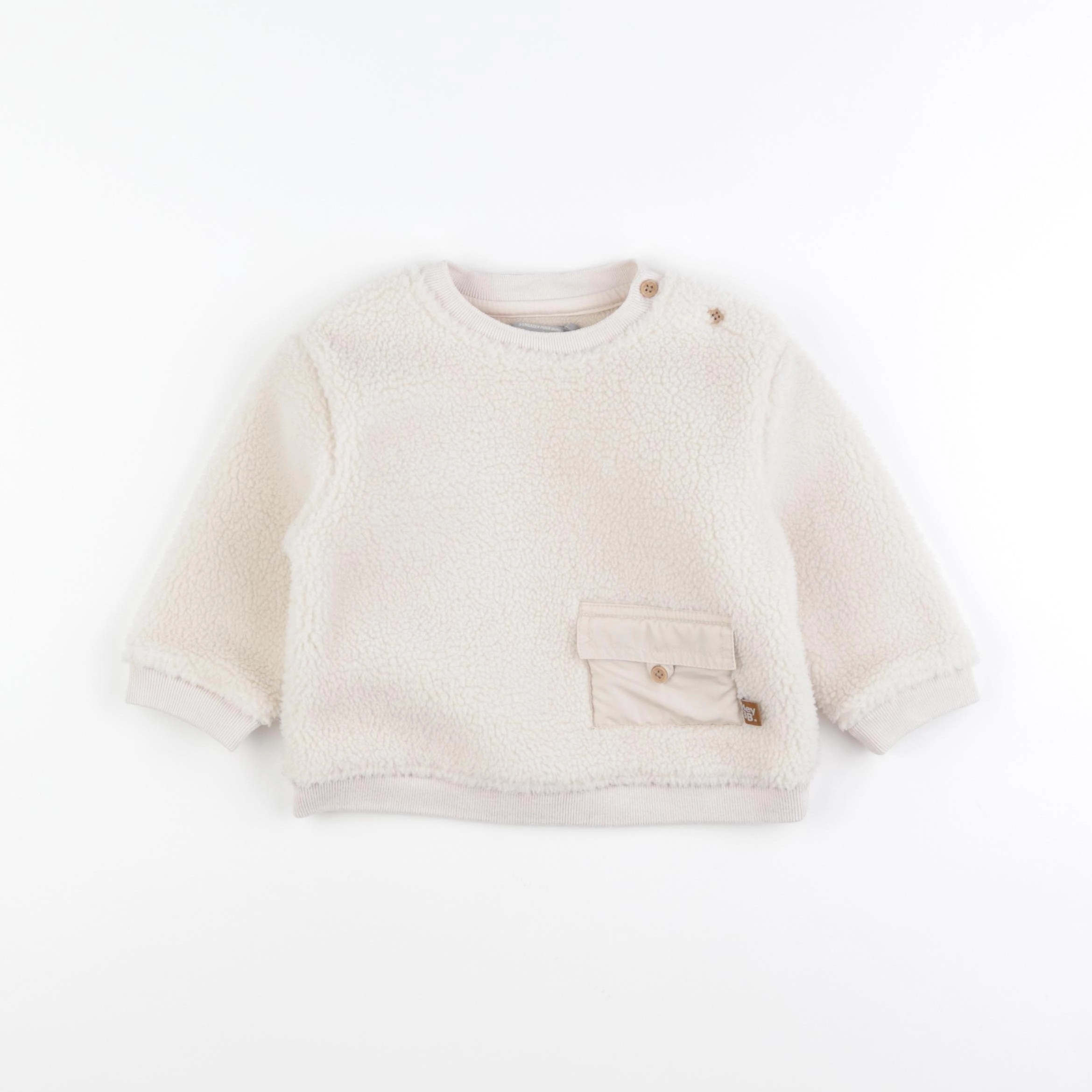 Boutchou - sweat beige - 12 mois