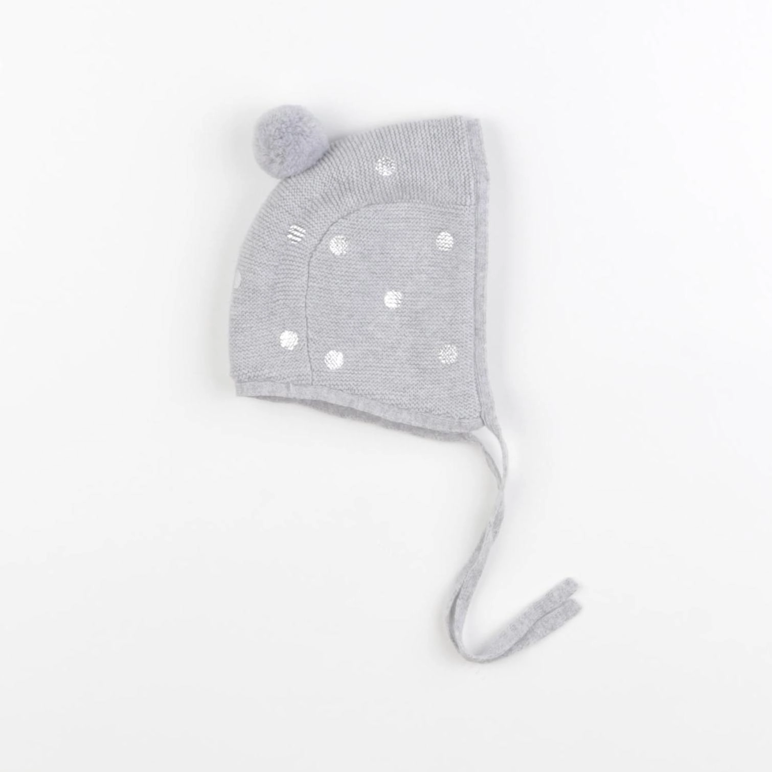 Jacadi - bonnet gris - 6 mois