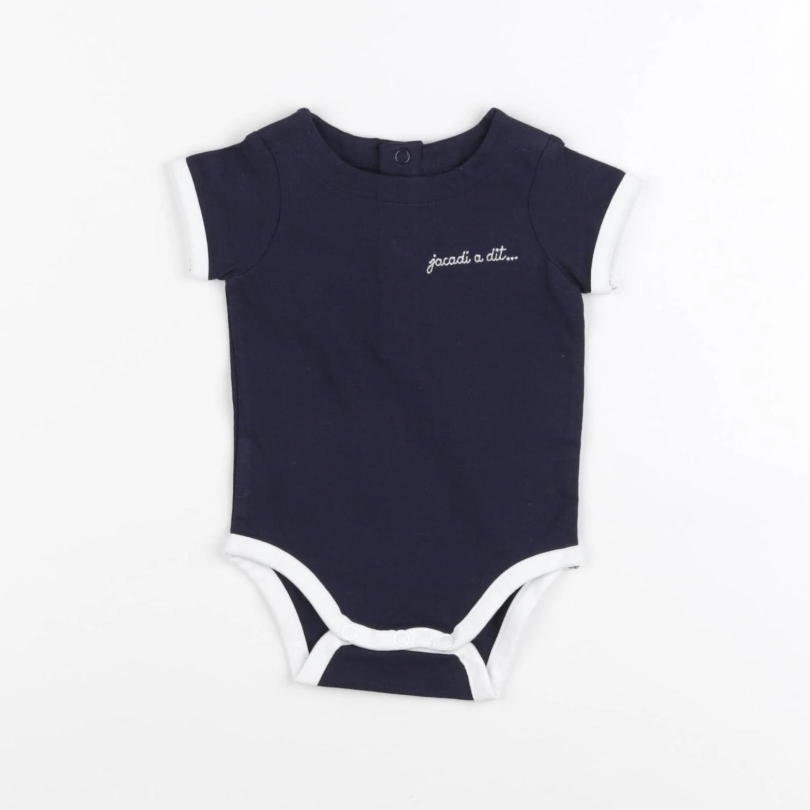 Jacadi - body bleu - 1 mois