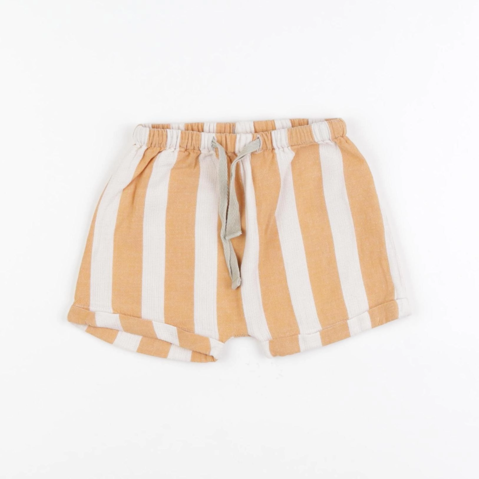 Arsène et les pipelettes - short orange - 6 mois