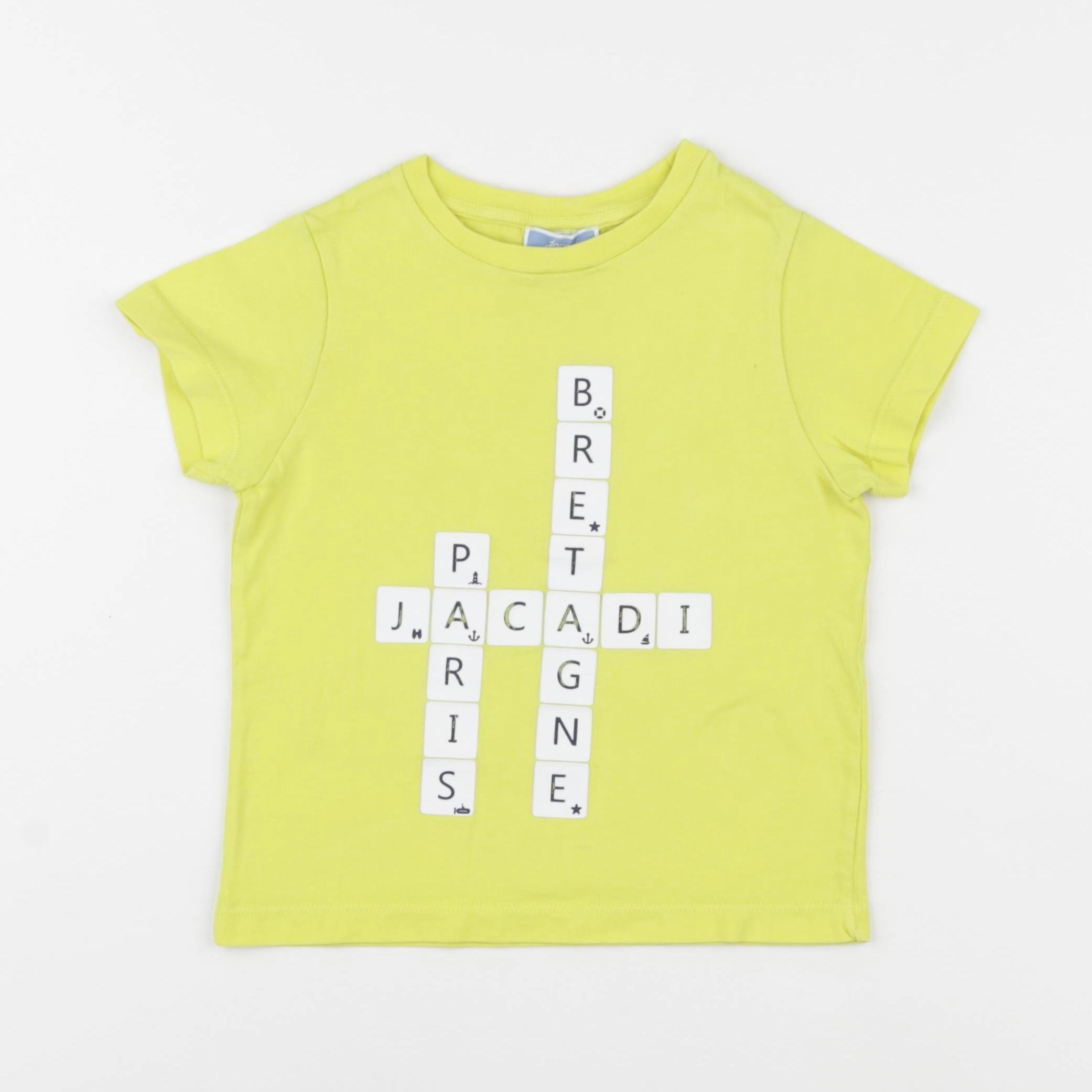 Jacadi - tee-shirt jaune - 3 ans