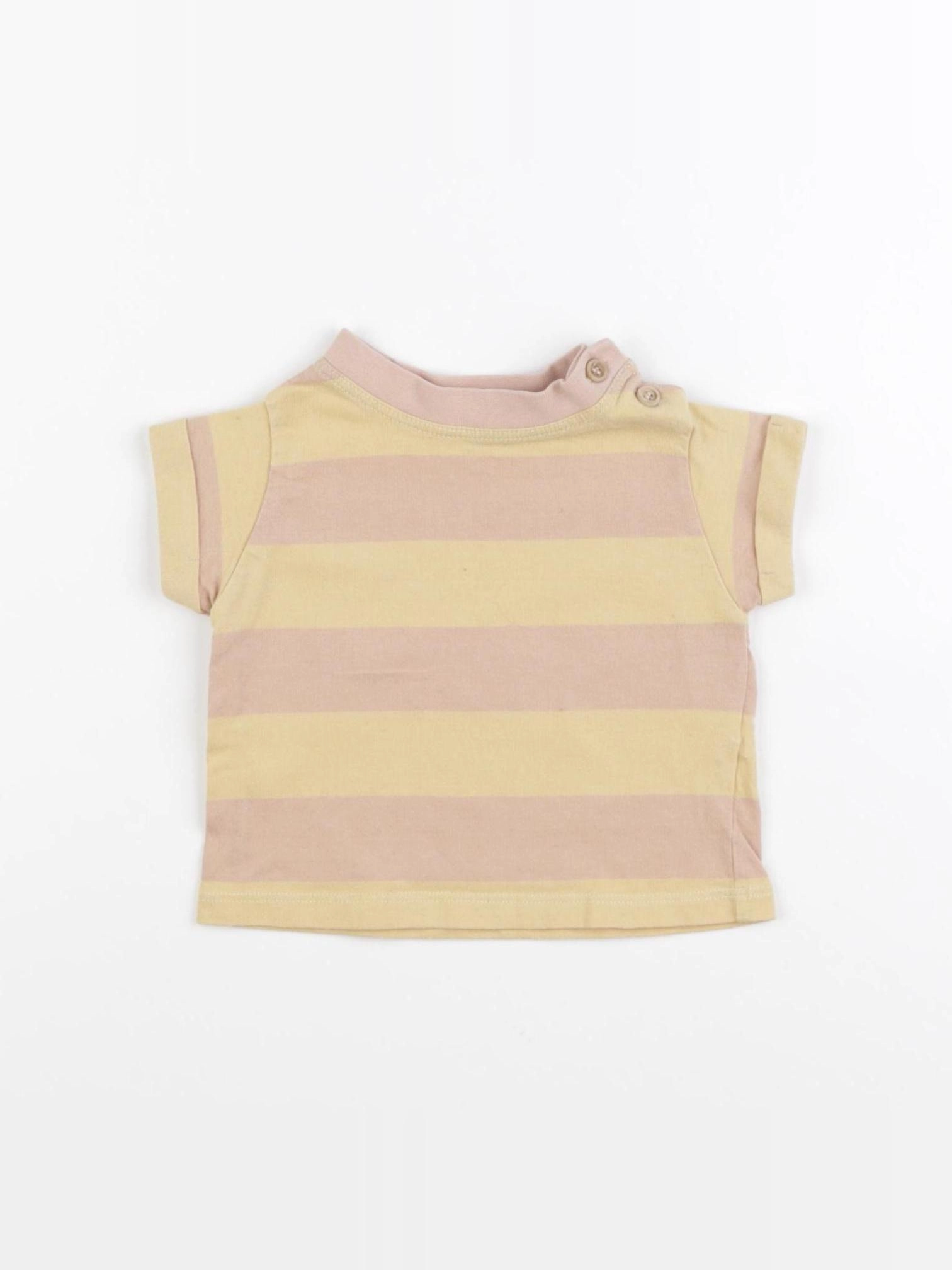 Marlot Paris - tee-shirt jaune - 6 mois