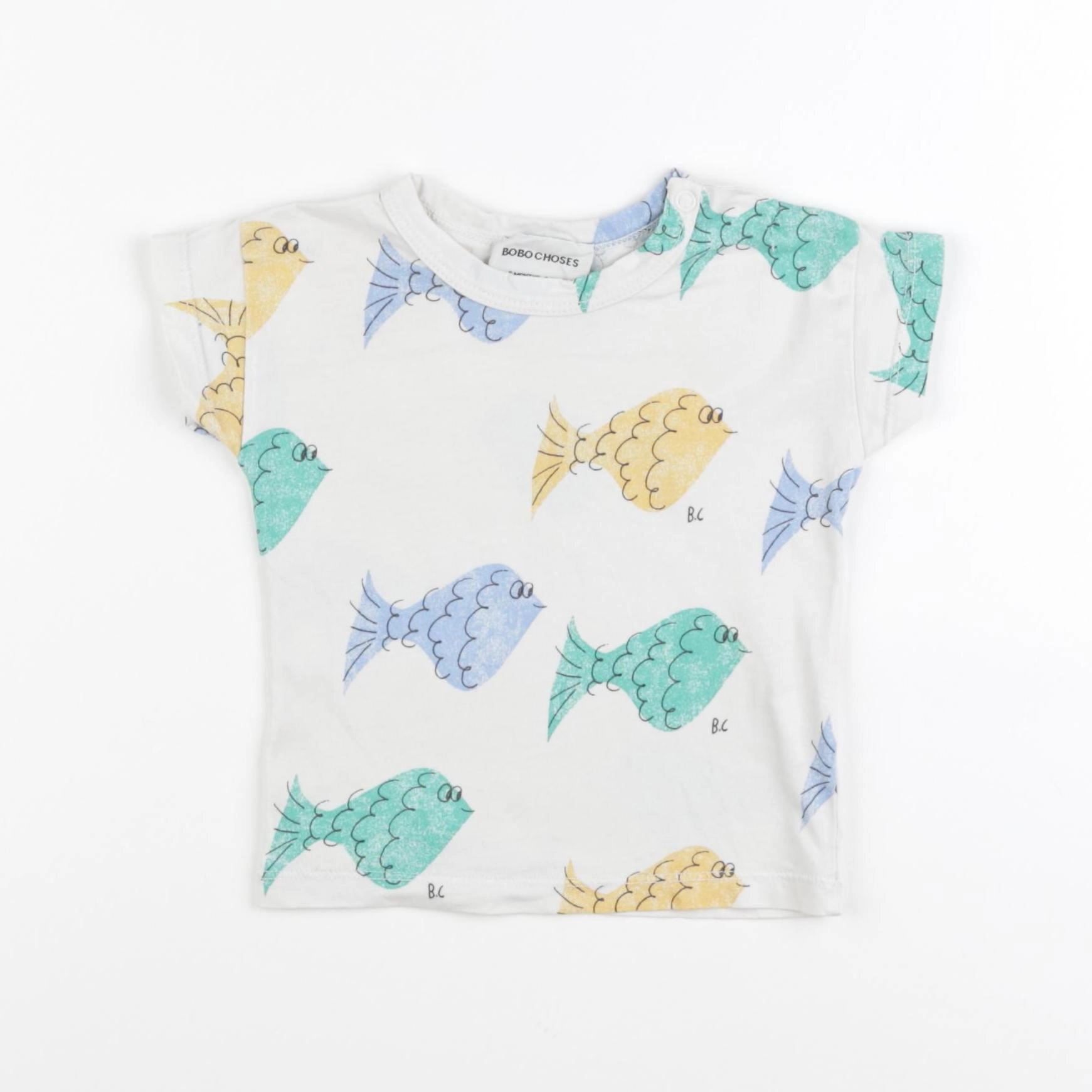 Bobo Choses - tee-shirt multicolore - 6 mois