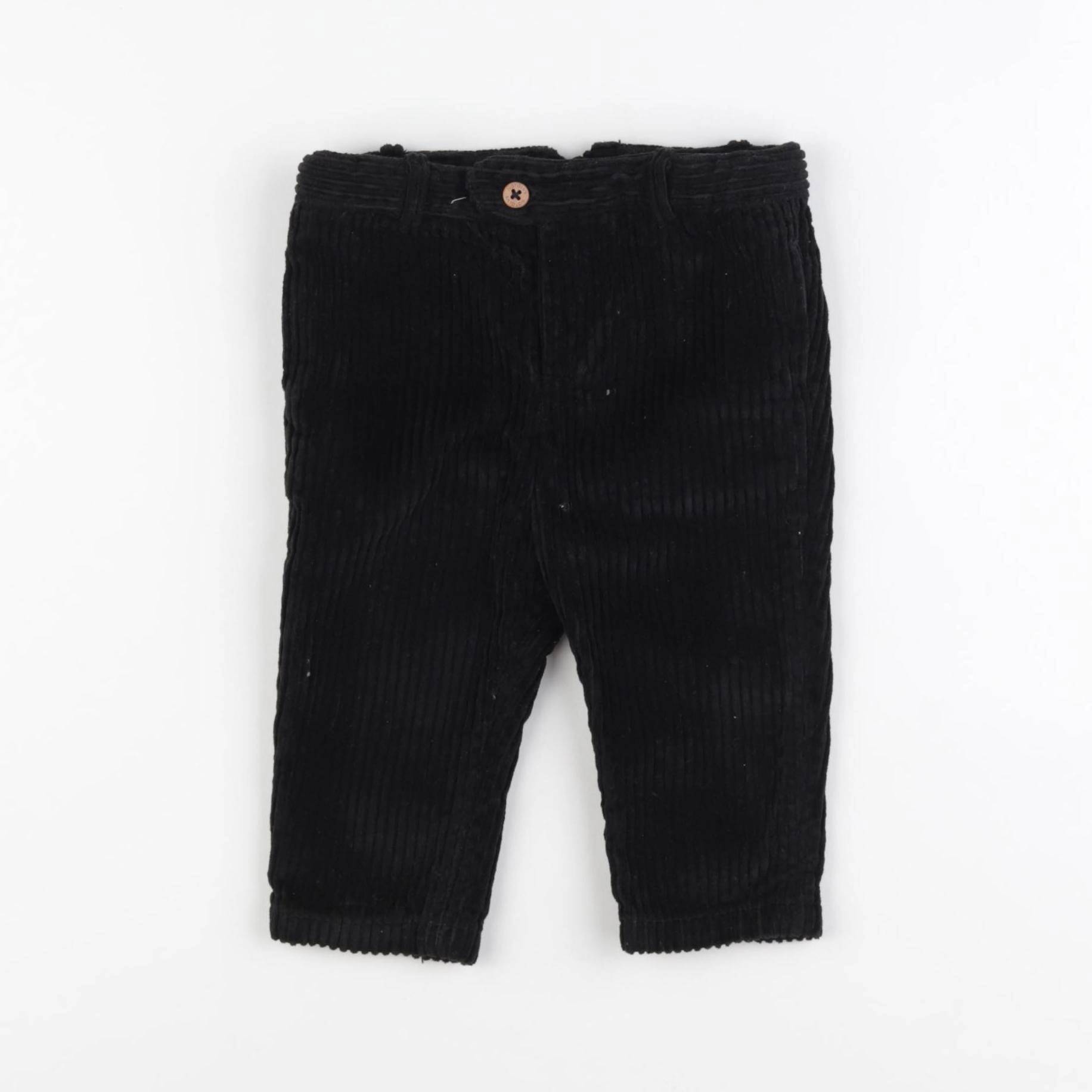 Natalys - pantalon noir - 9 mois