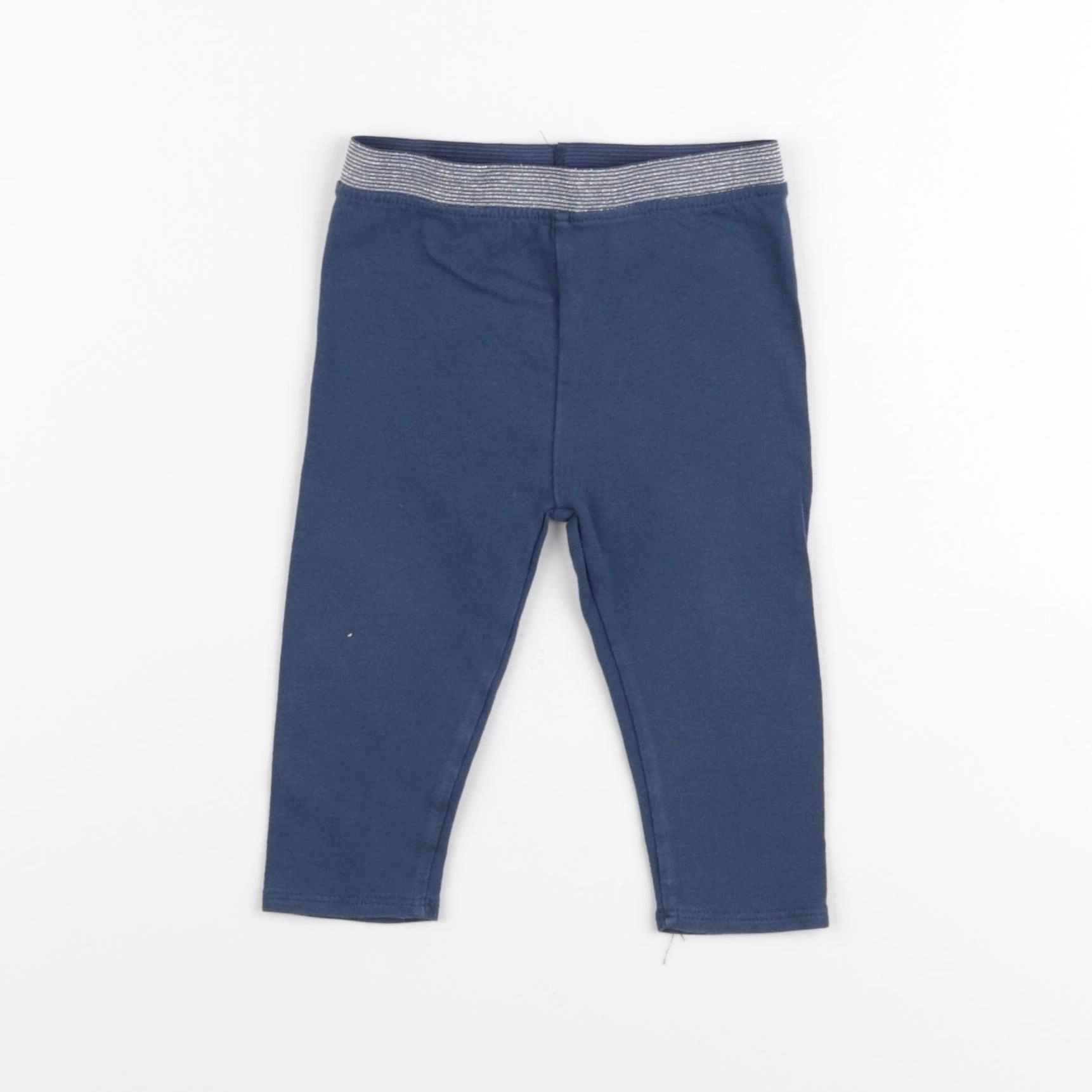 Vertbaudet - legging bleu - 9 mois