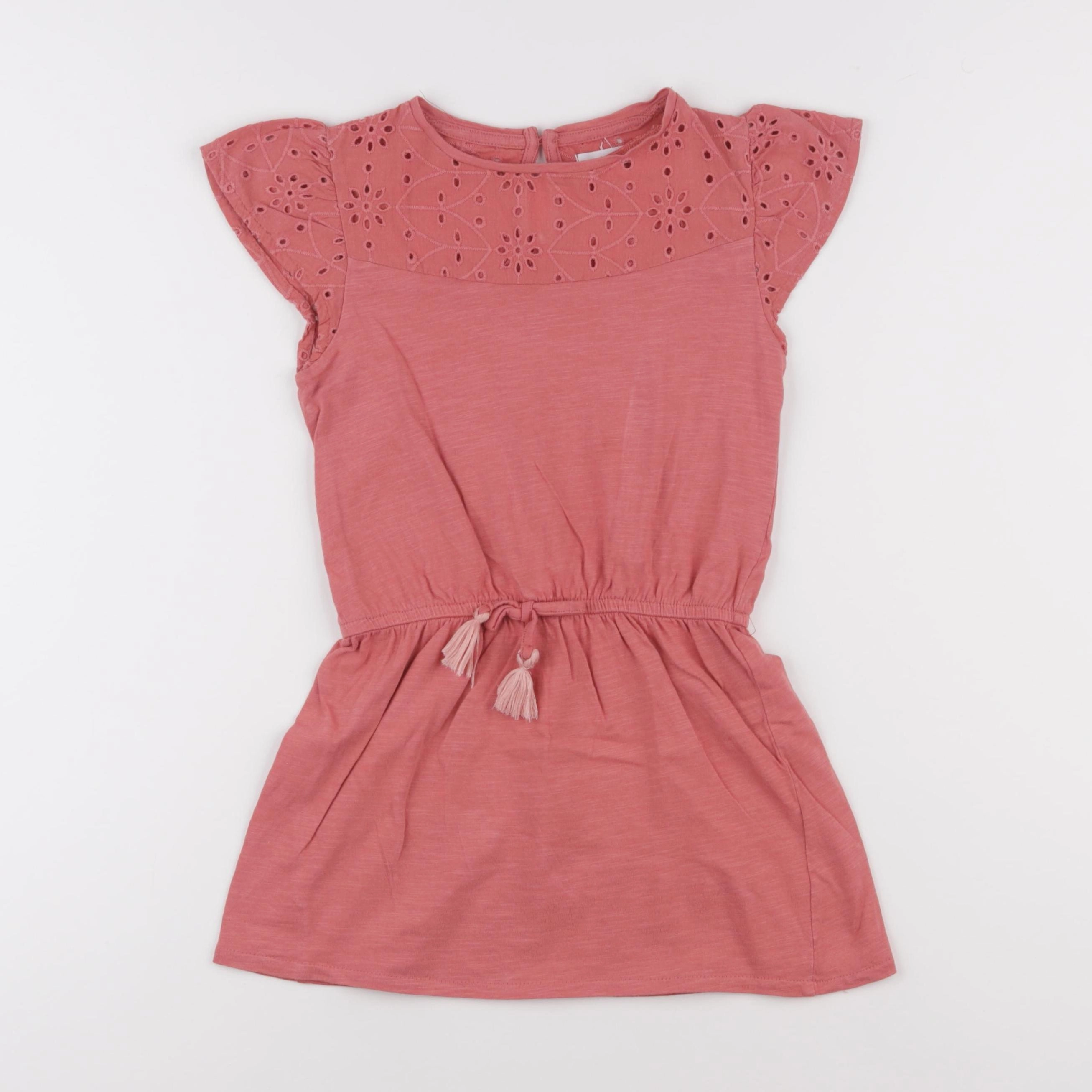 Vertbaudet - robe rose - 5 ans