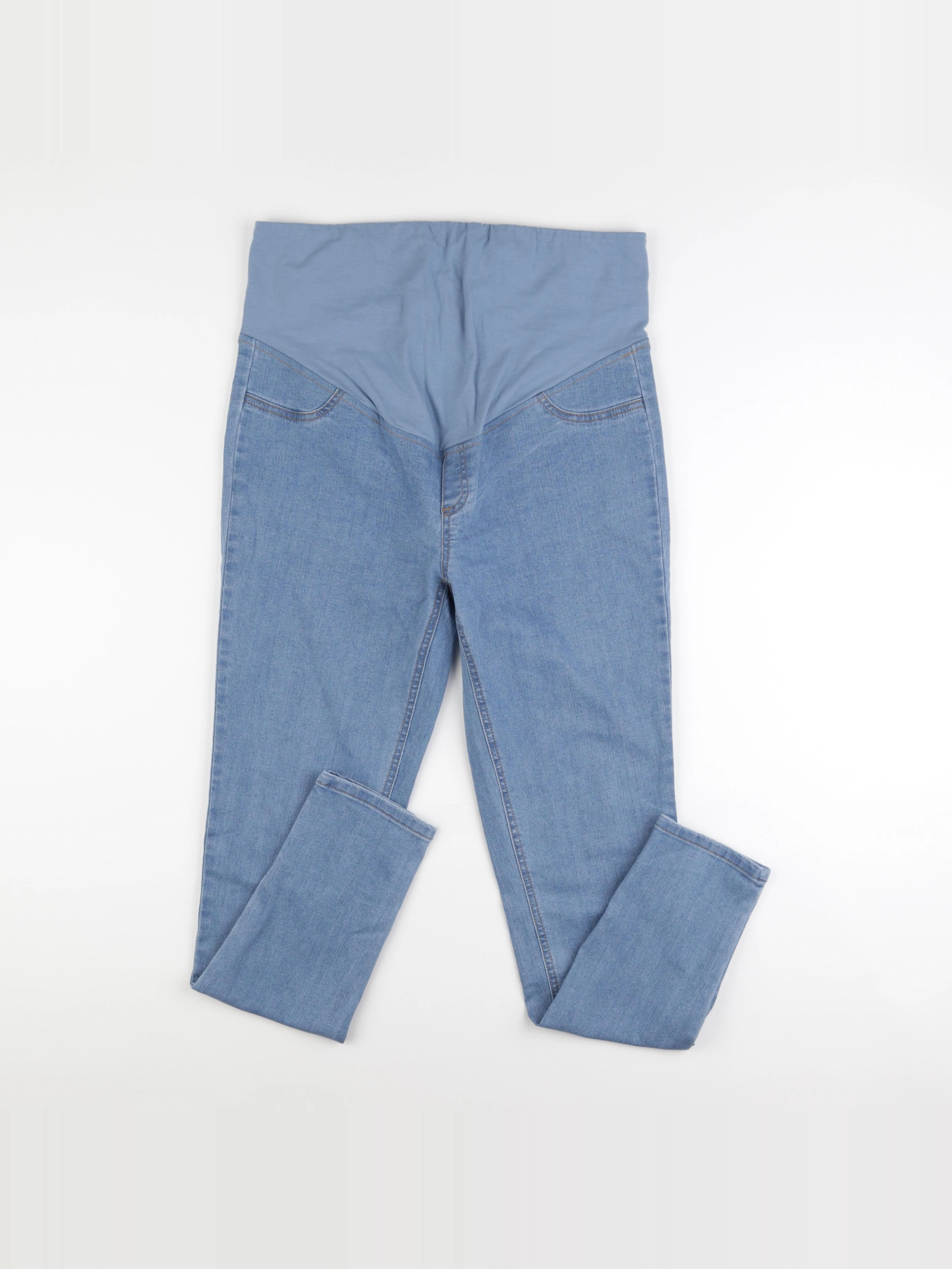 Vertbaudet - jean grossesse bleu - 44