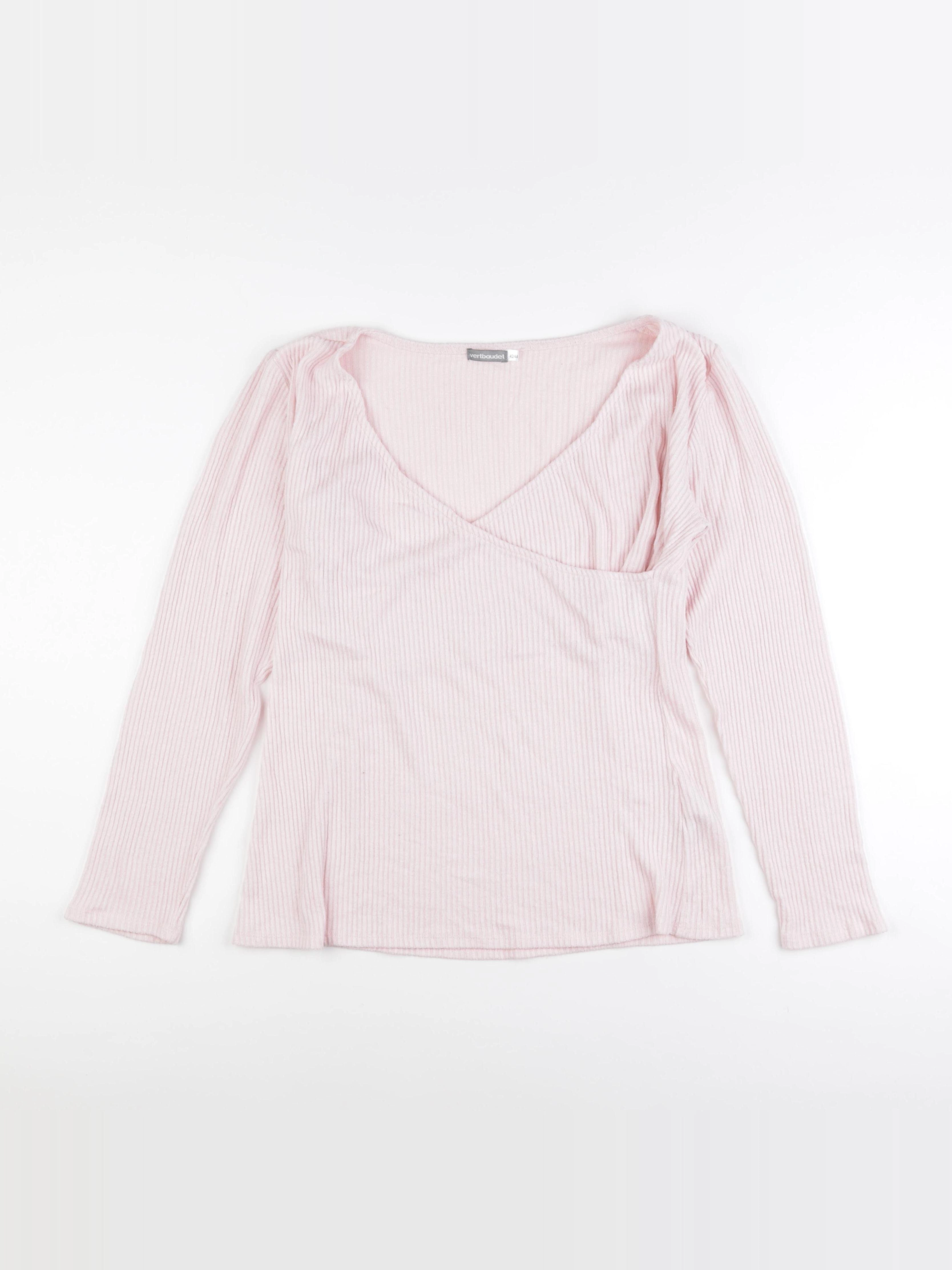 Vertbaudet - pull grossesse rose - 42 à 44