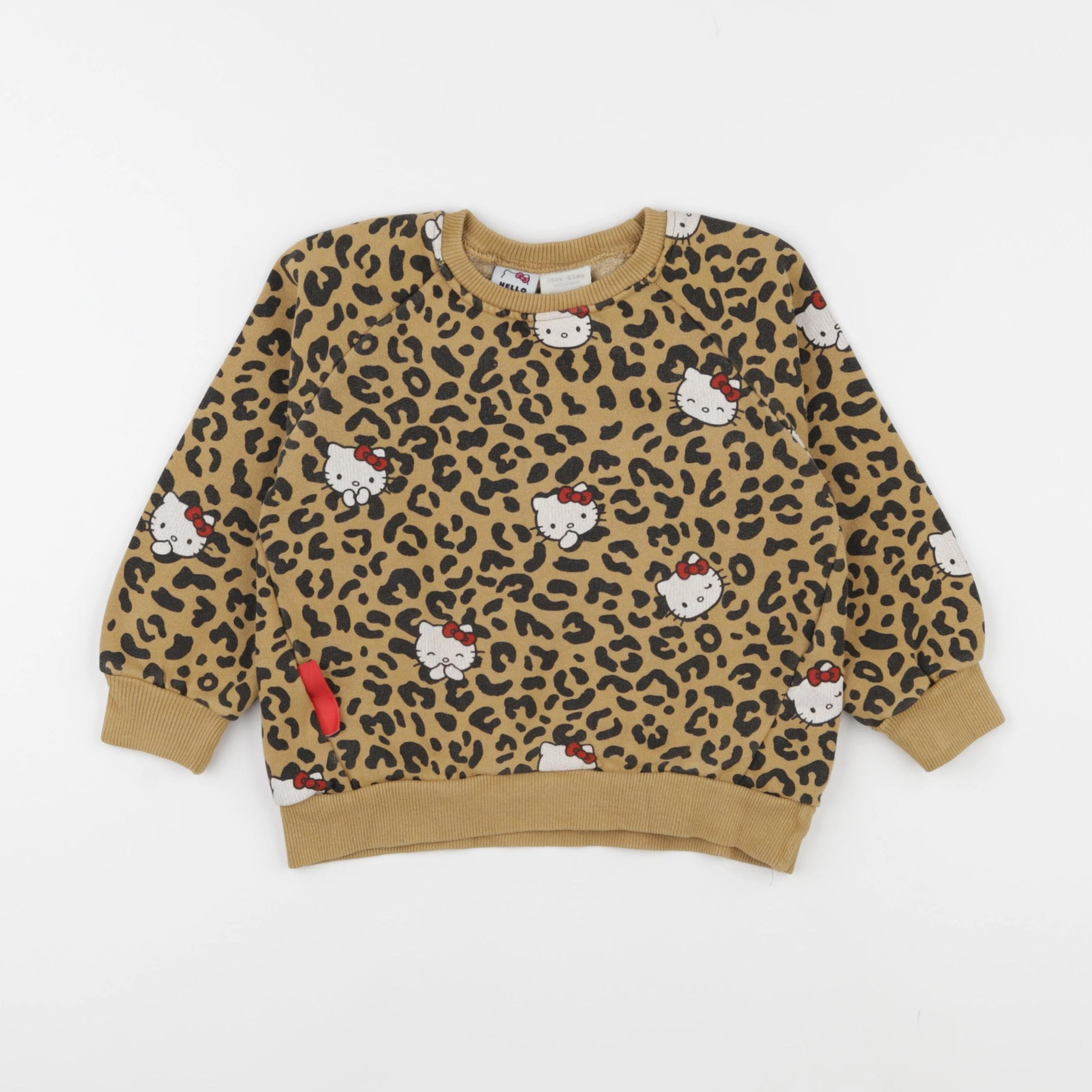 Zara - sweat marron, noir - 5 ans