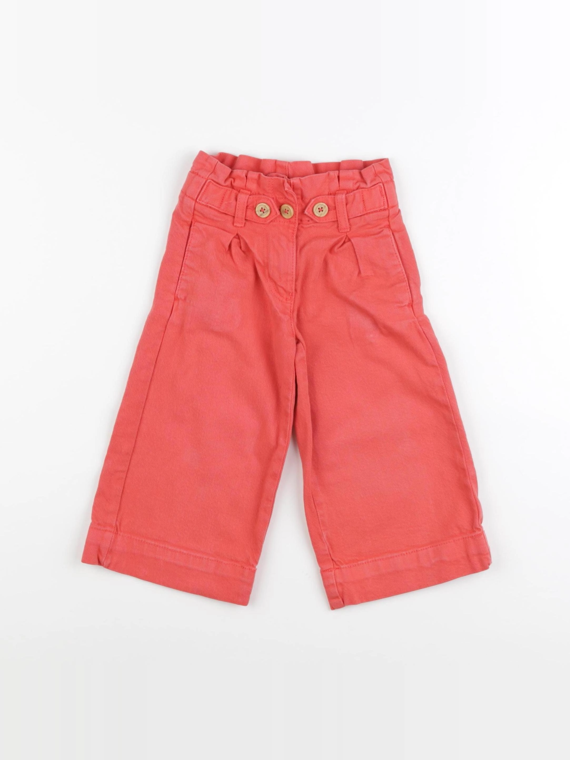 Vertbaudet - jean rouge - 2 ans