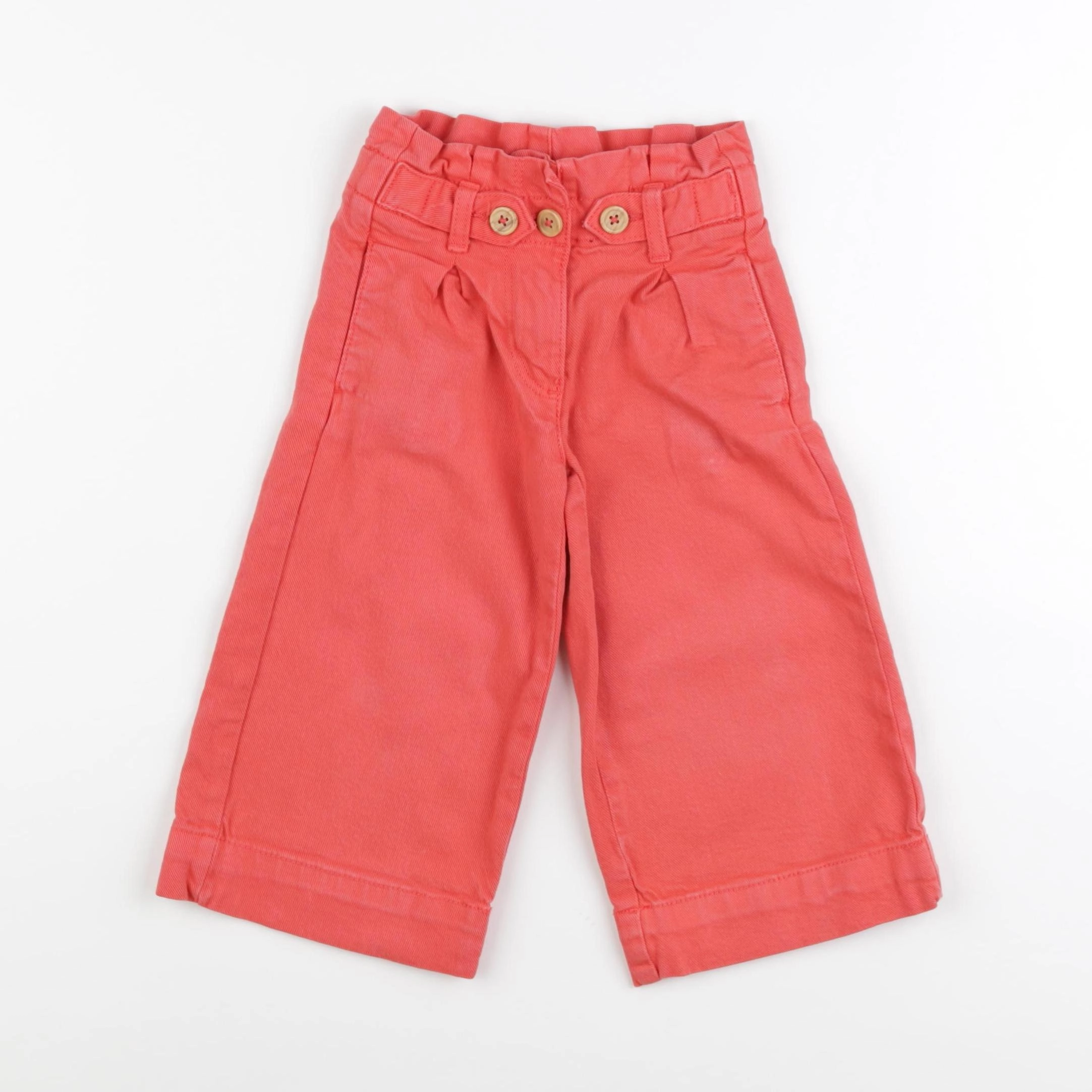 Vertbaudet - jean rouge - 2 ans