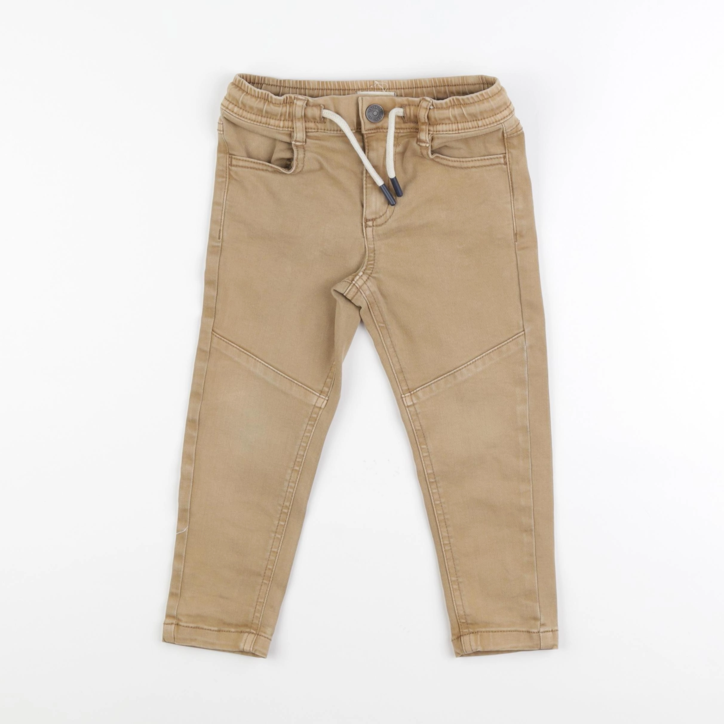Vertbaudet - jean beige - 3 ans