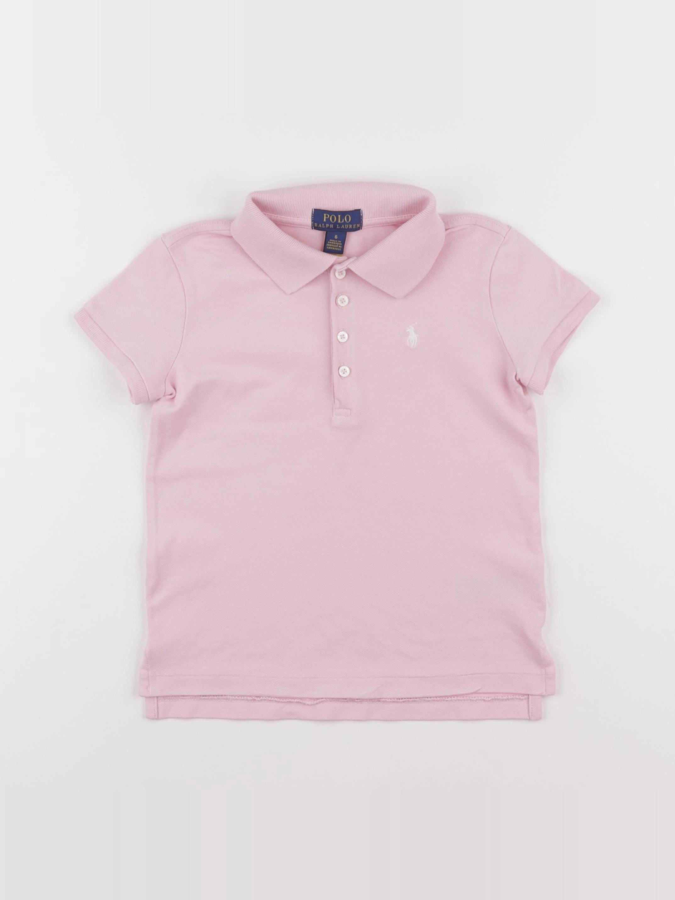 Ralph Lauren - polo rose - 6 ans