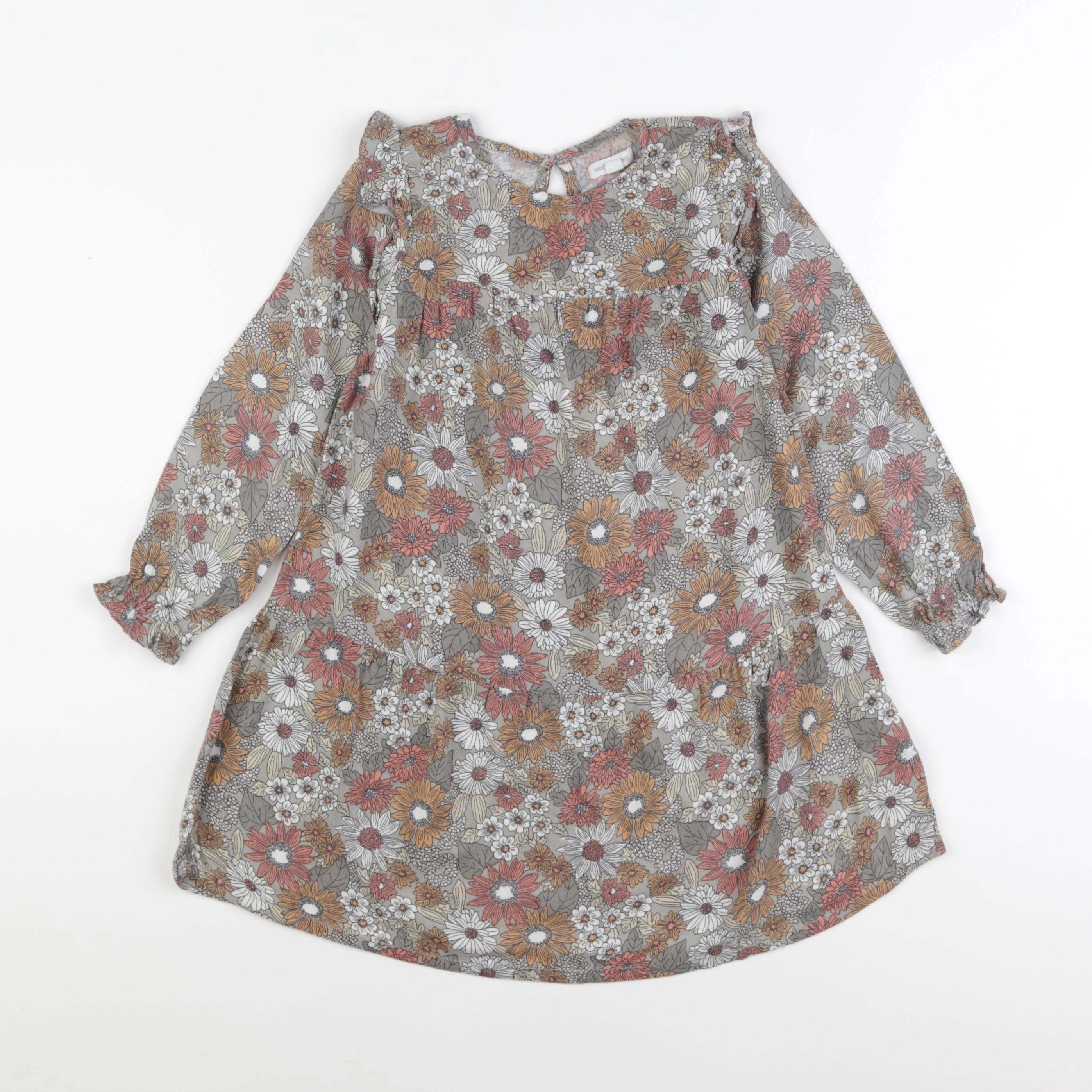 Vertbaudet - robe multicolore - 5 ans