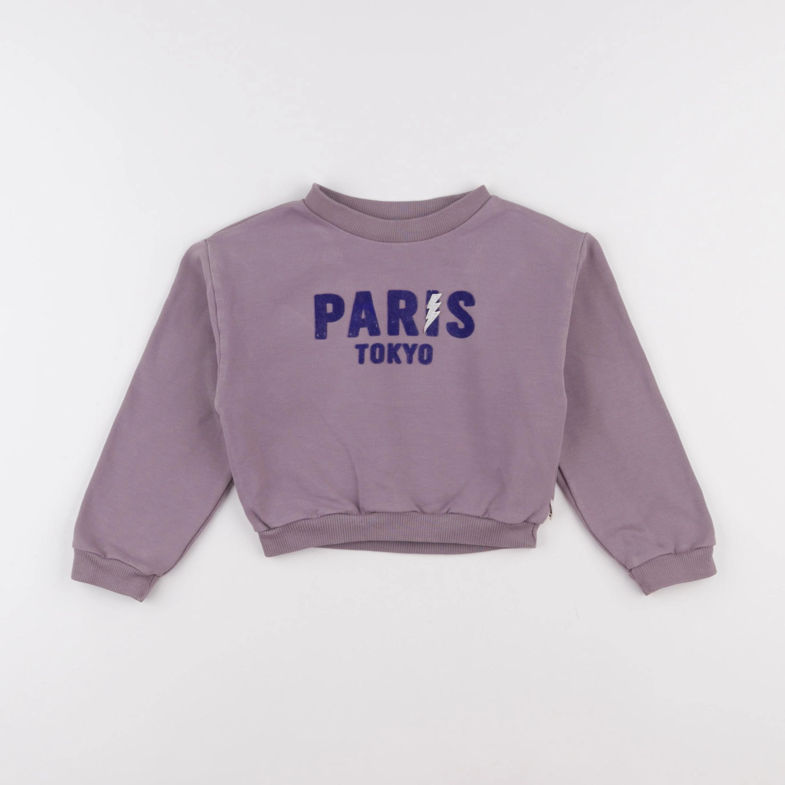 IKKS - sweat violet - 4 ans