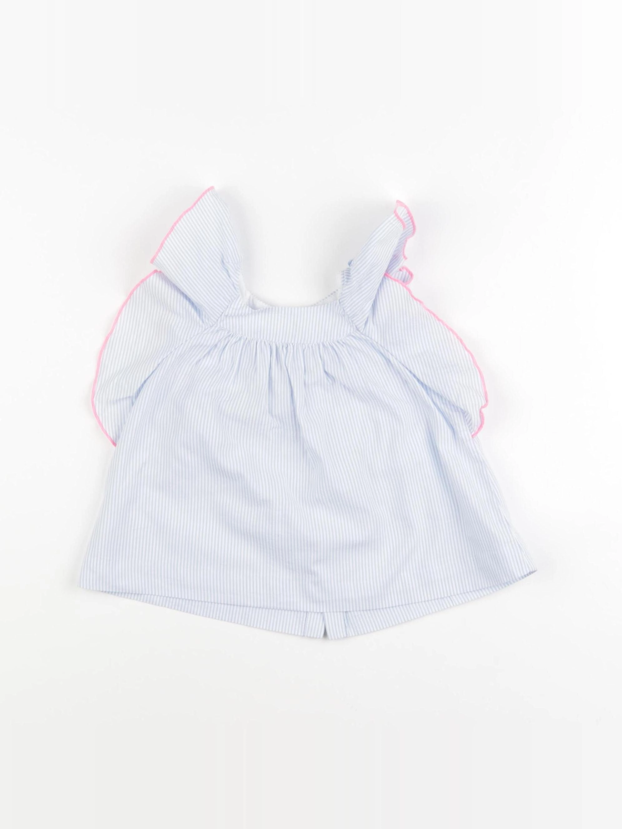 Jacadi - blouse bleu - 18 mois
