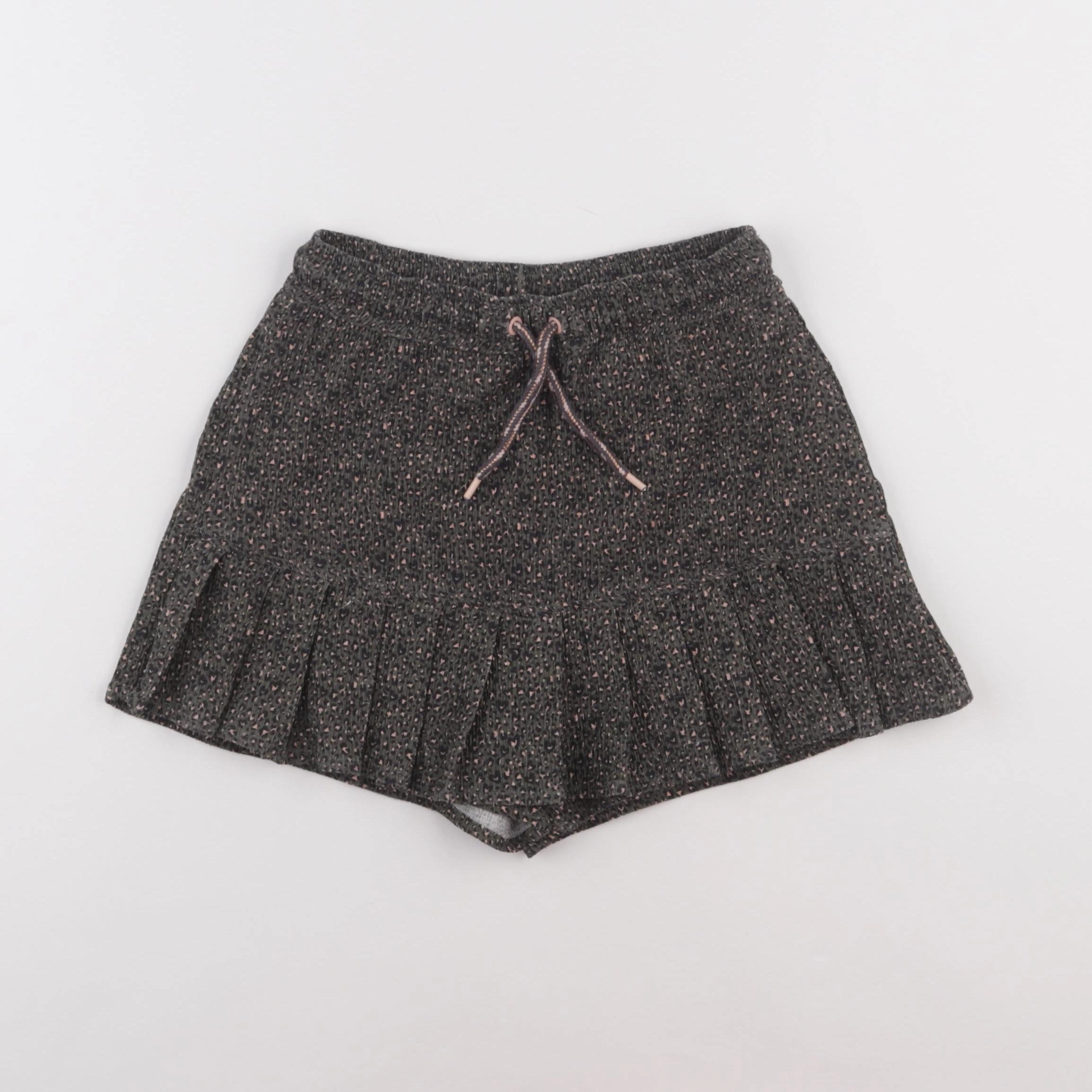 IKKS - jupe short vert, rose - 6 ans