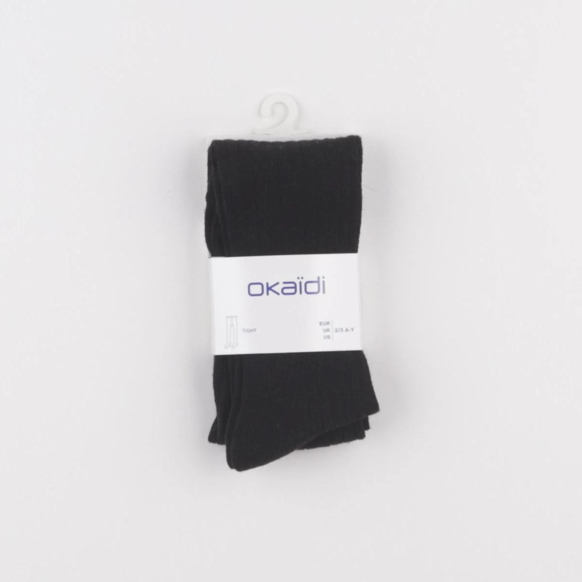 Okaidi - collants noir - 2/3 ans