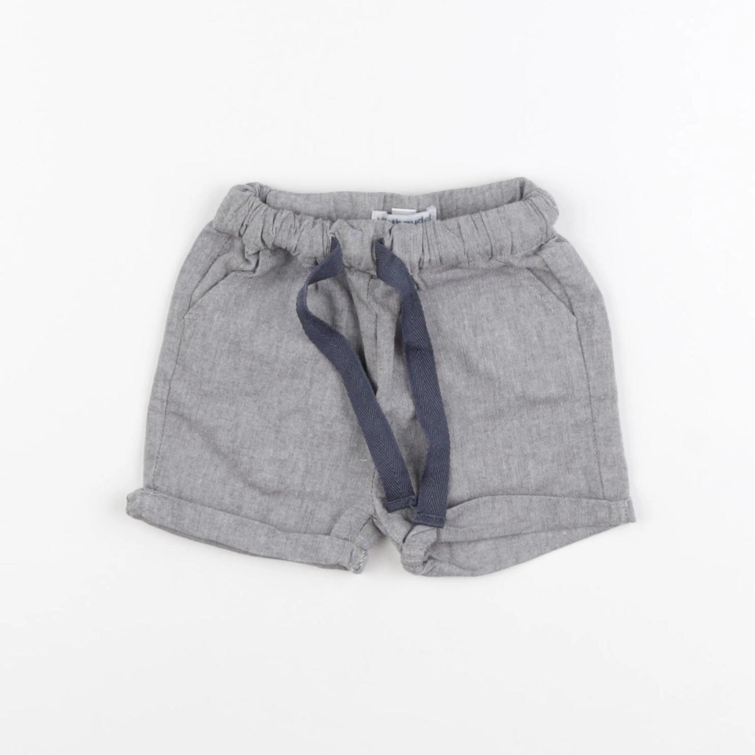 Vertbaudet - short gris - 3 mois
