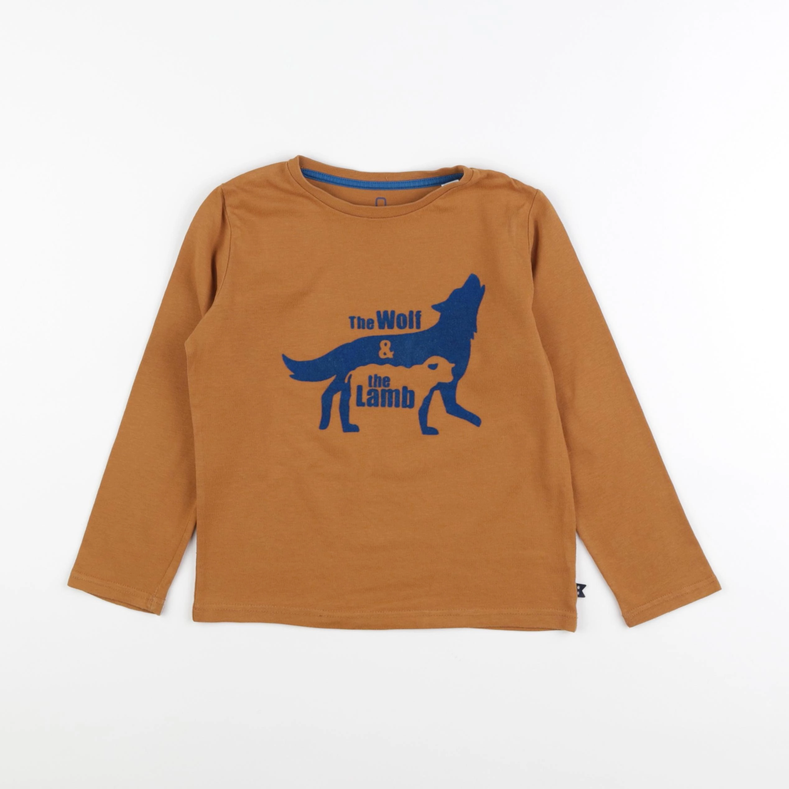 Okaidi - tee-shirt marron - 5 ans