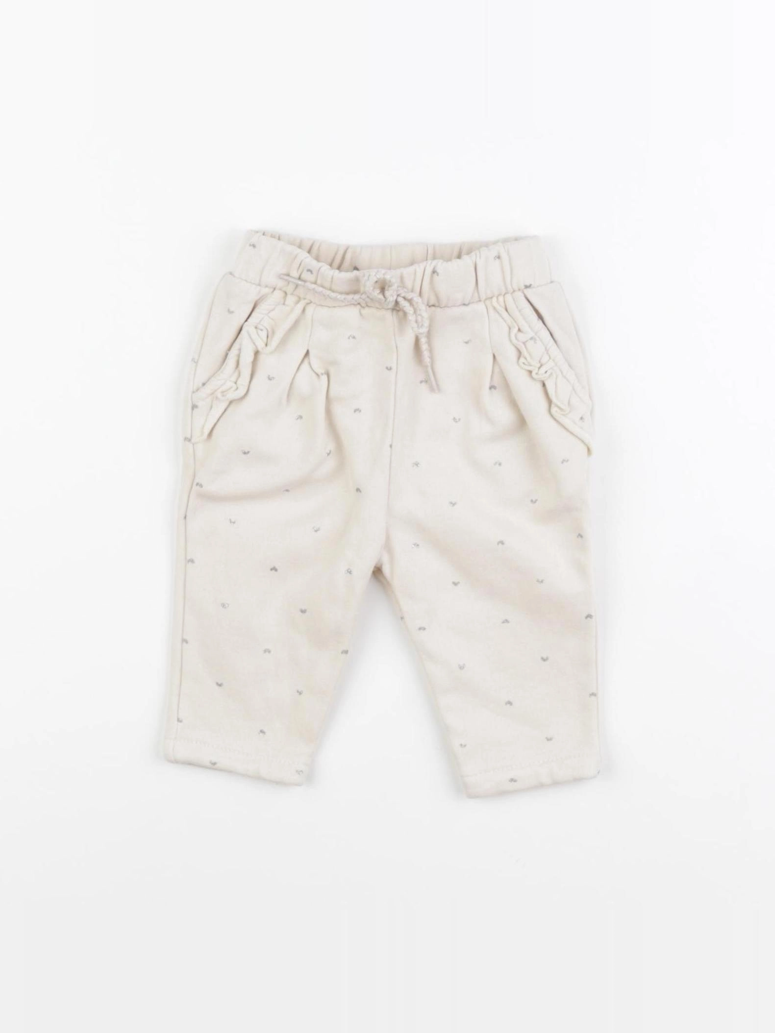Vertbaudet - pantalon beige - 3 mois