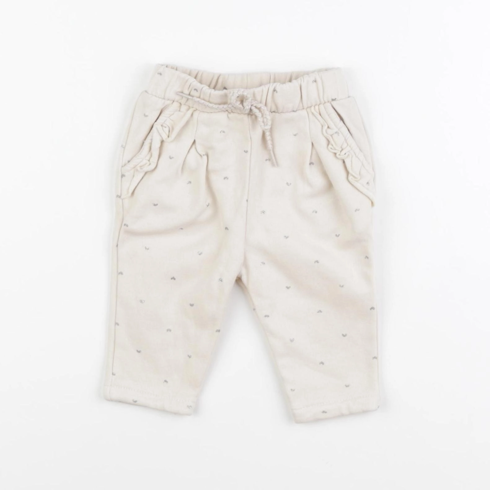 Vertbaudet - pantalon beige - 3 mois