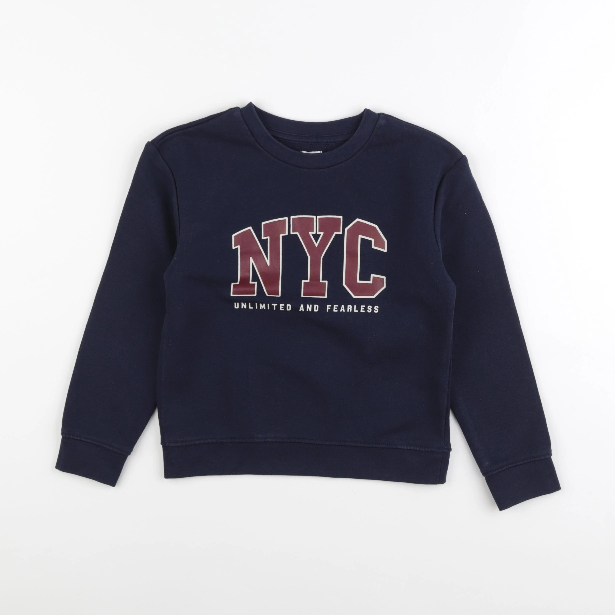 La Redoute - sweat bleu - 5 ans
