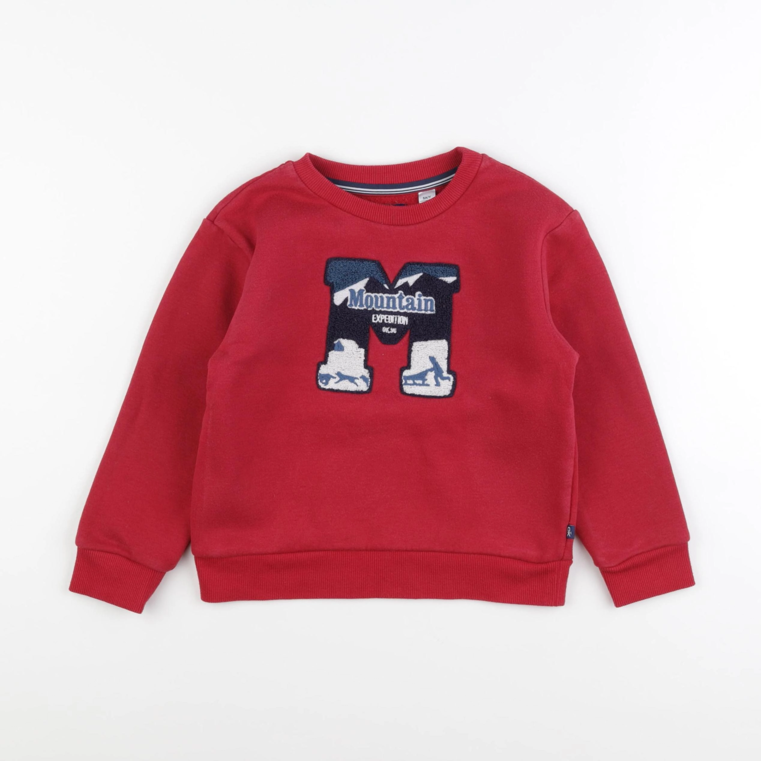 Okaidi - sweat rouge - 5 ans