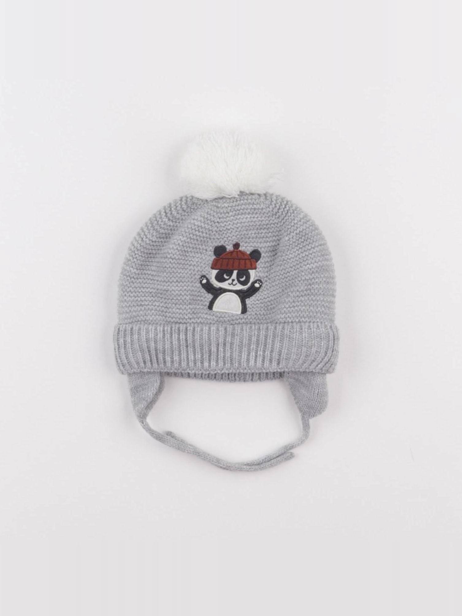 Vertbaudet - bonnet gris - 12/18 mois
