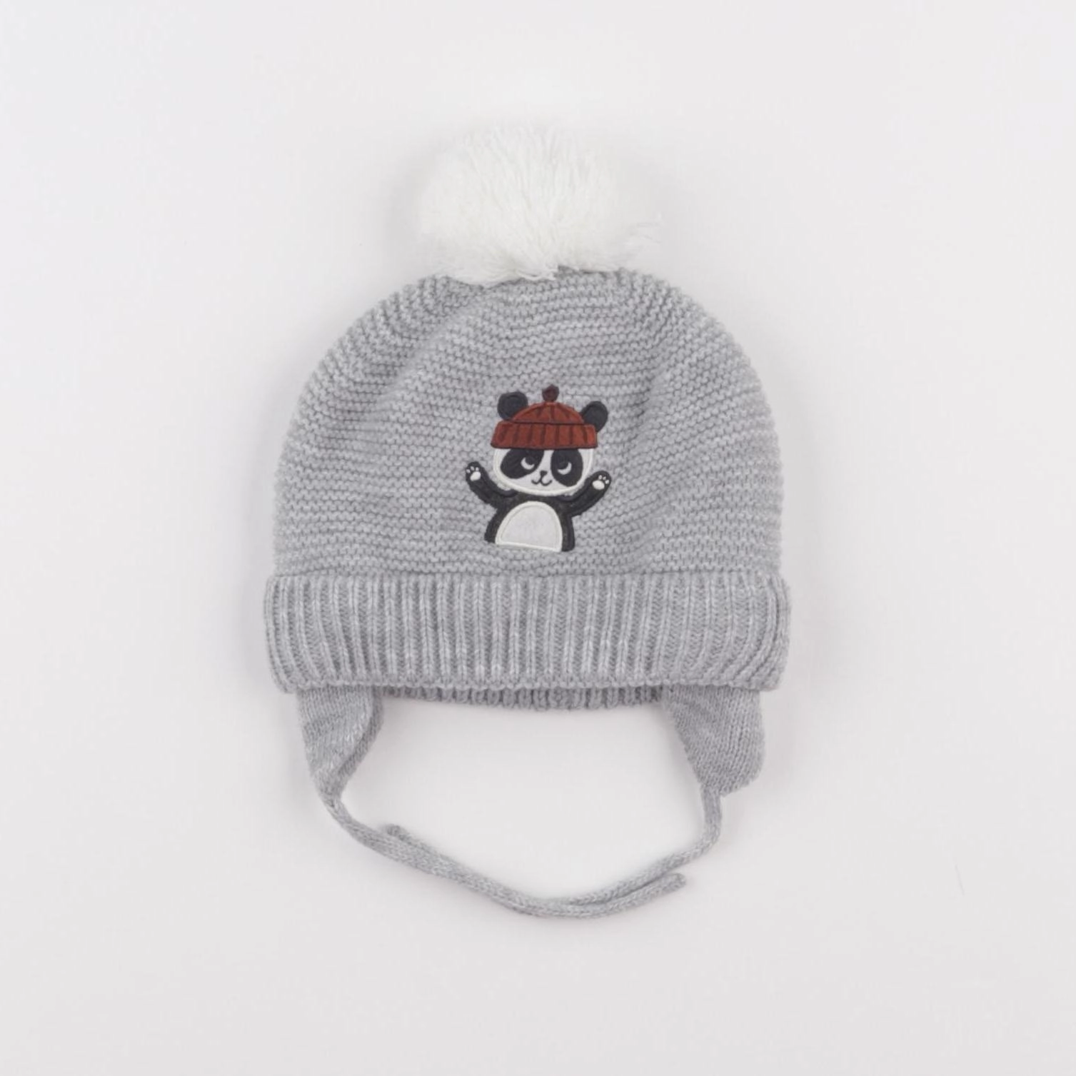 Vertbaudet - bonnet gris - 12/18 mois