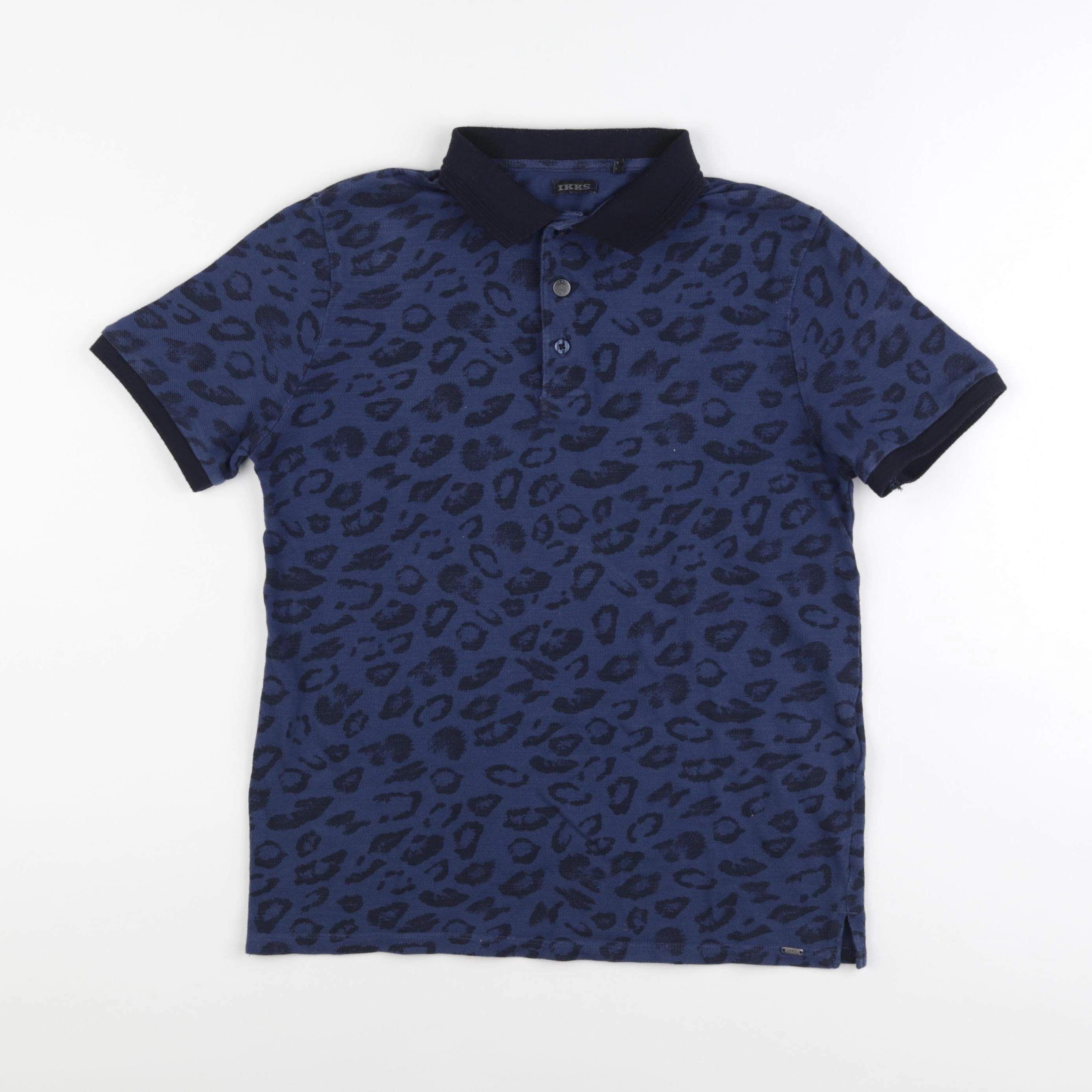 IKKS - polo bleu - 12 ans
