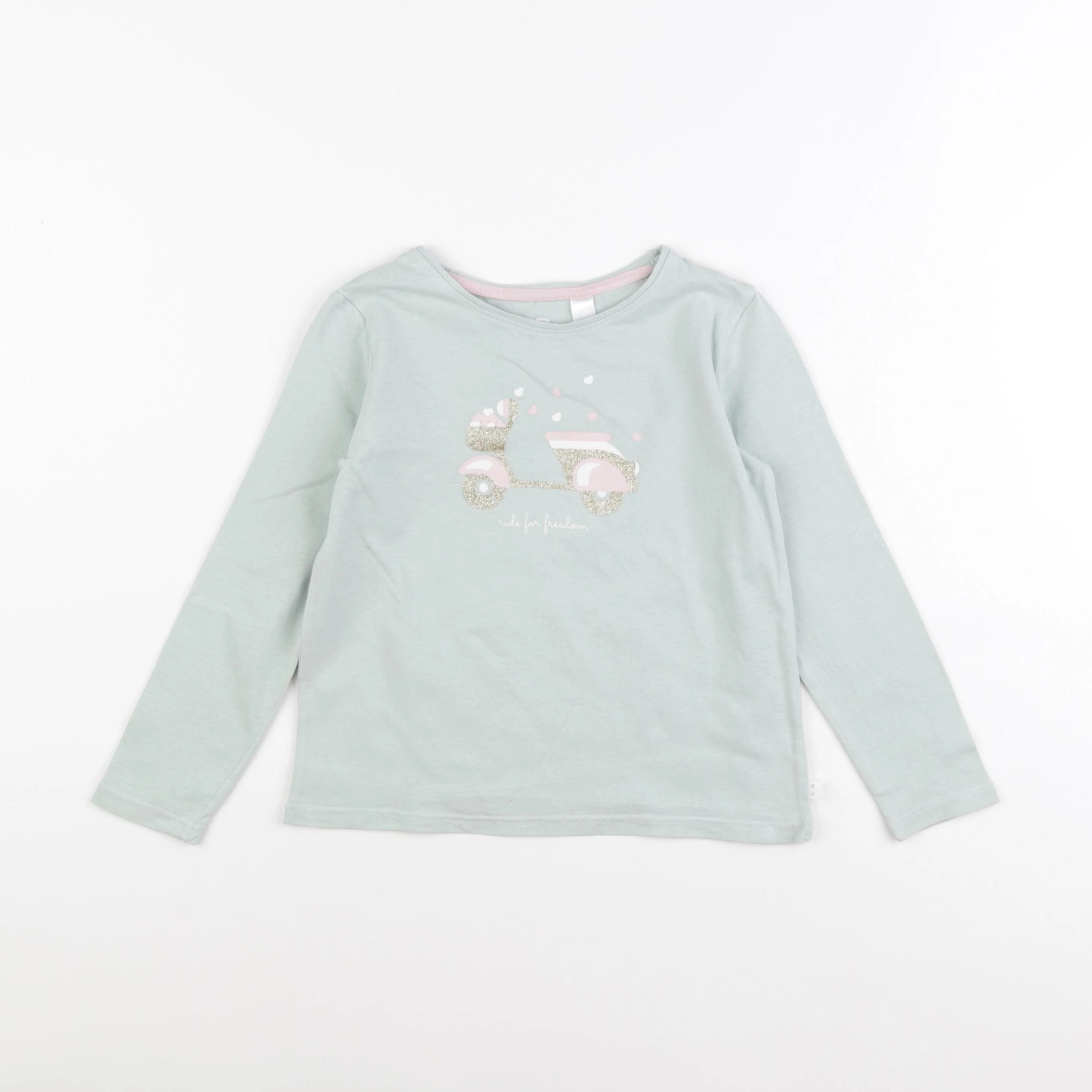 Okaidi - tee-shirt vert - 4 ans