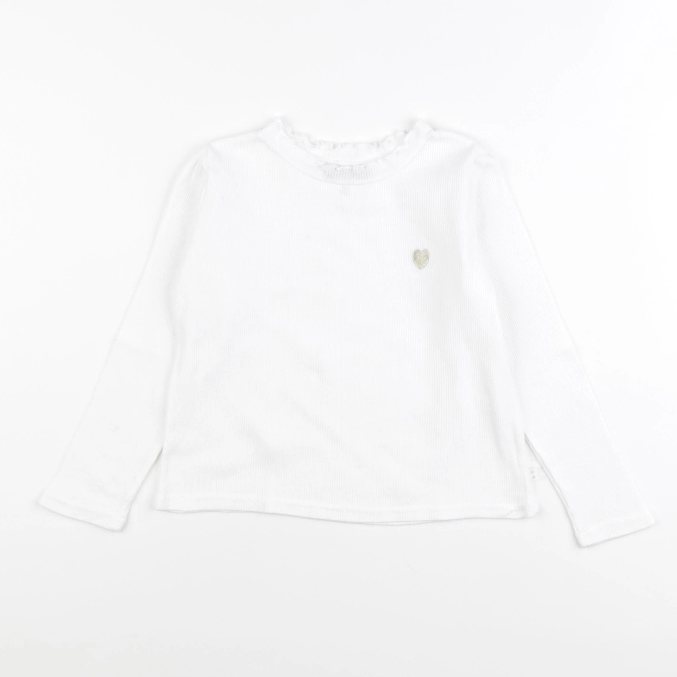 Okaidi - tee-shirt blanc - 5 ans