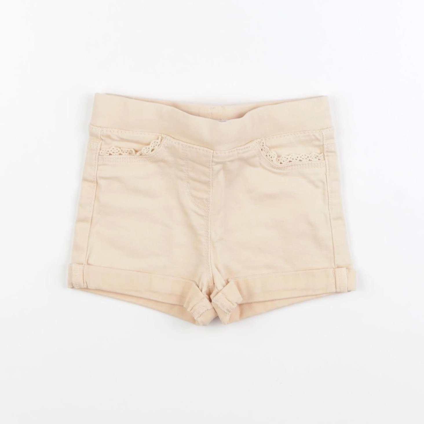 Vertbaudet - short orange - 3 ans