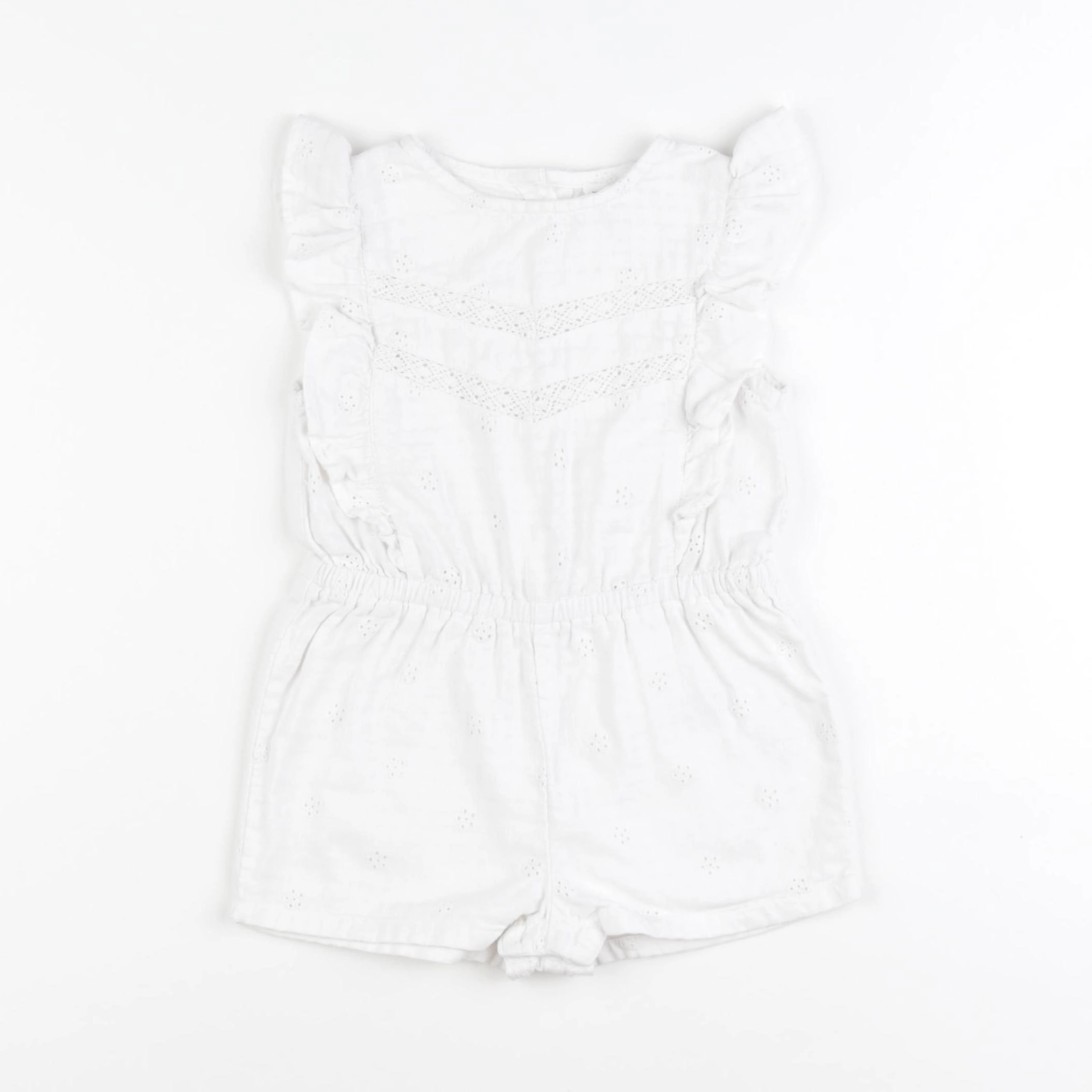 Vertbaudet - combinaison blanc - 3 ans