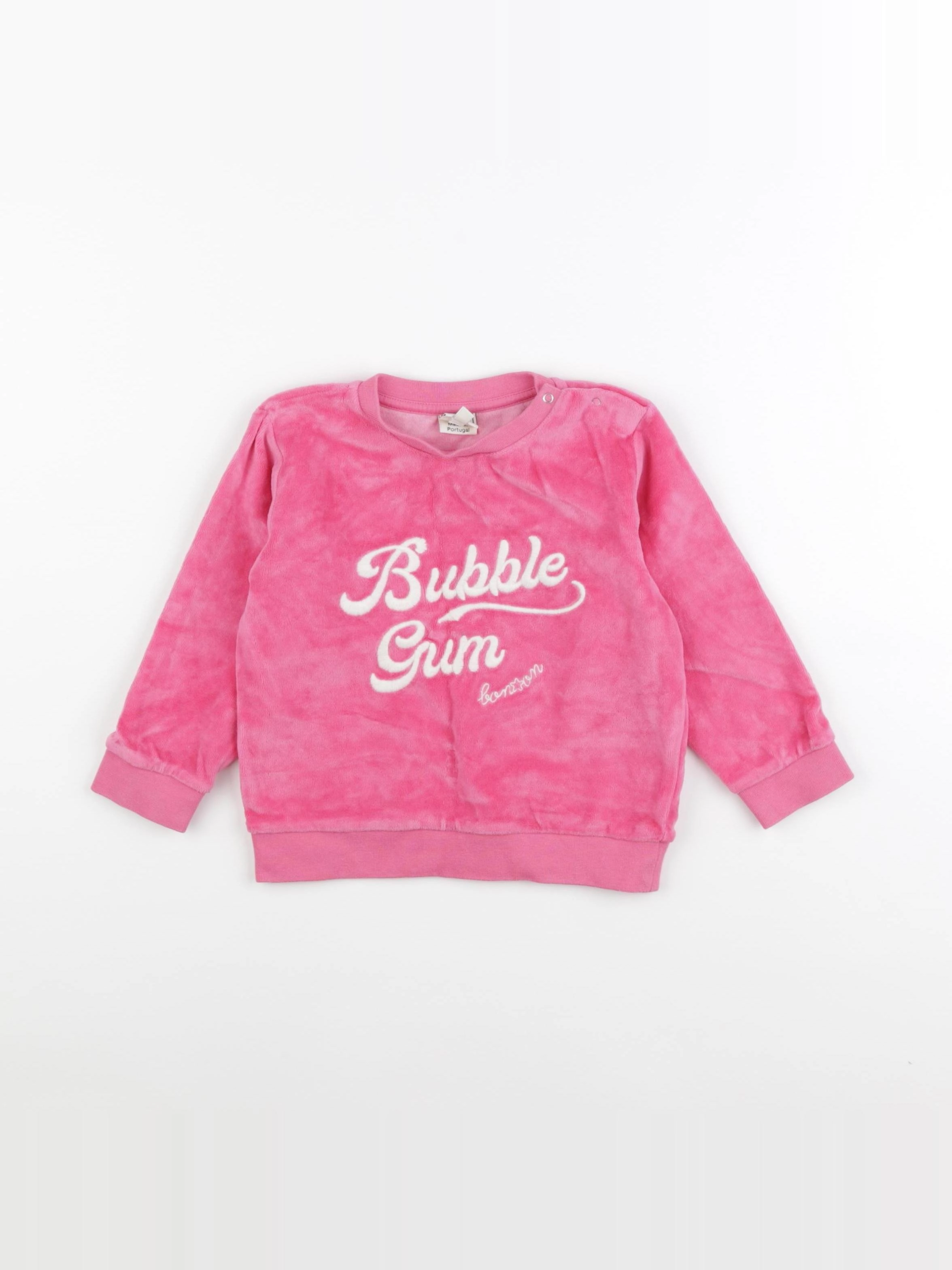 Bonton - sweat rose - 2 ans