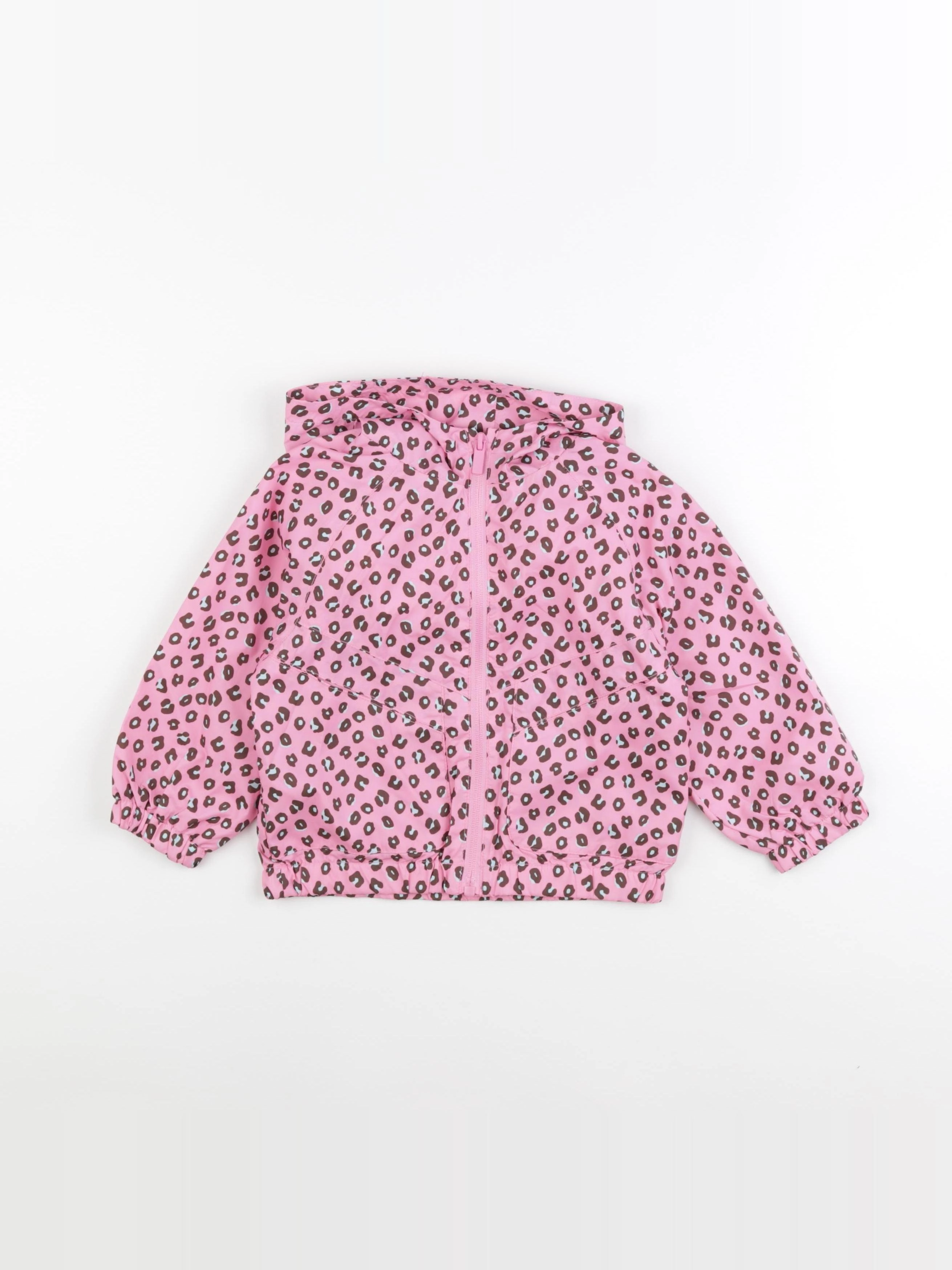 Zara - coupe-vent rose - 2 ans