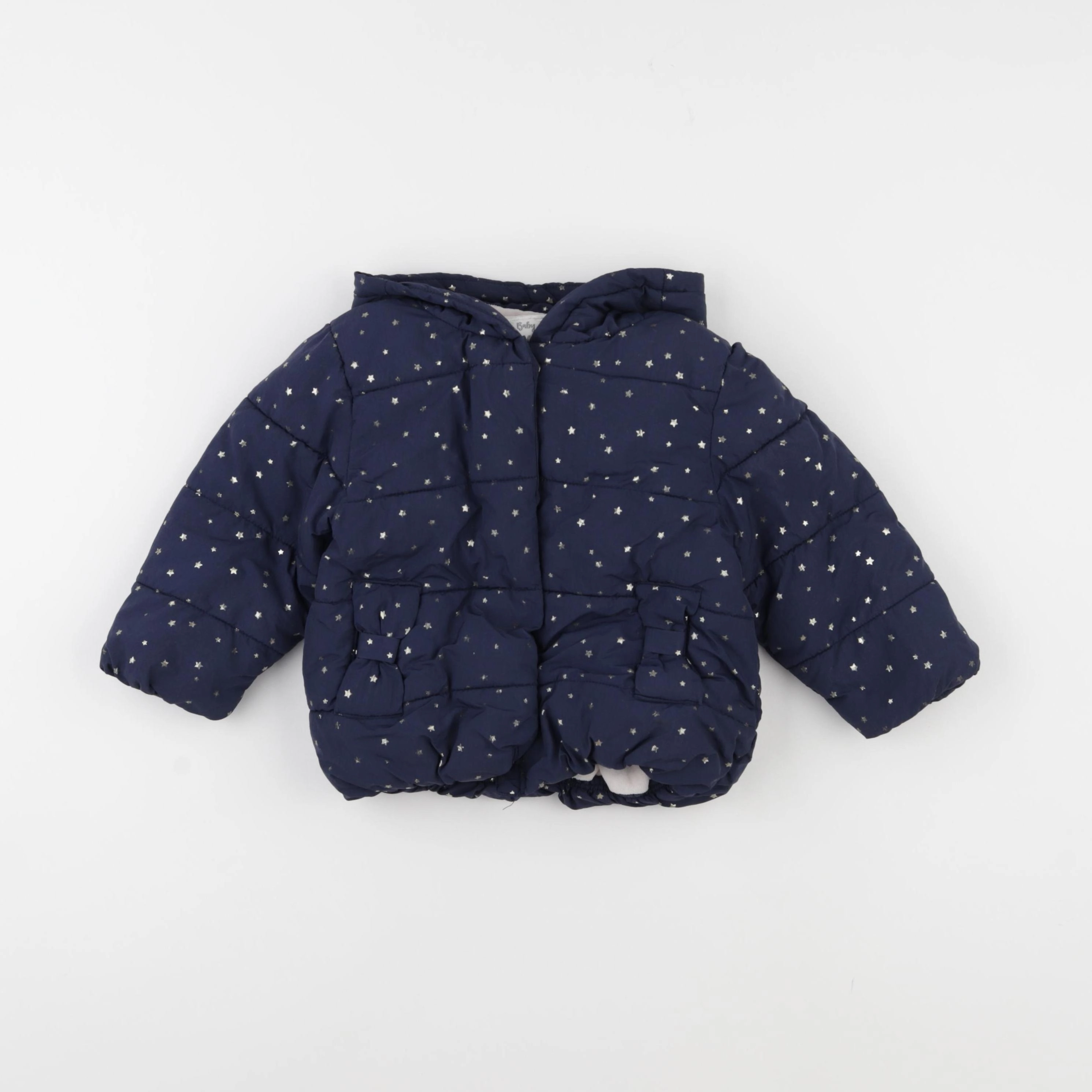 Vertbaudet - doudoune bleu - 18 mois