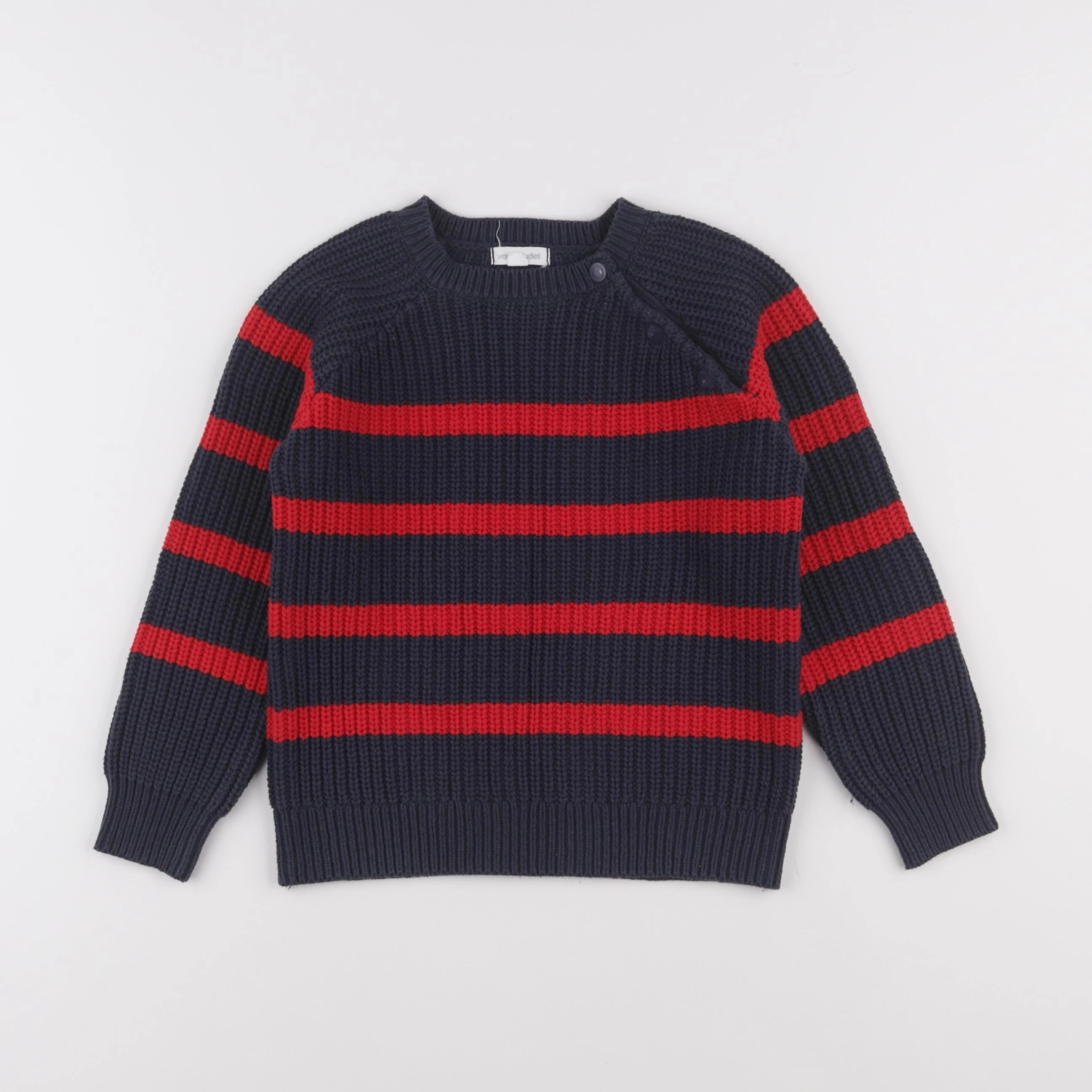 Vertbaudet - pull bleu - 5 ans
