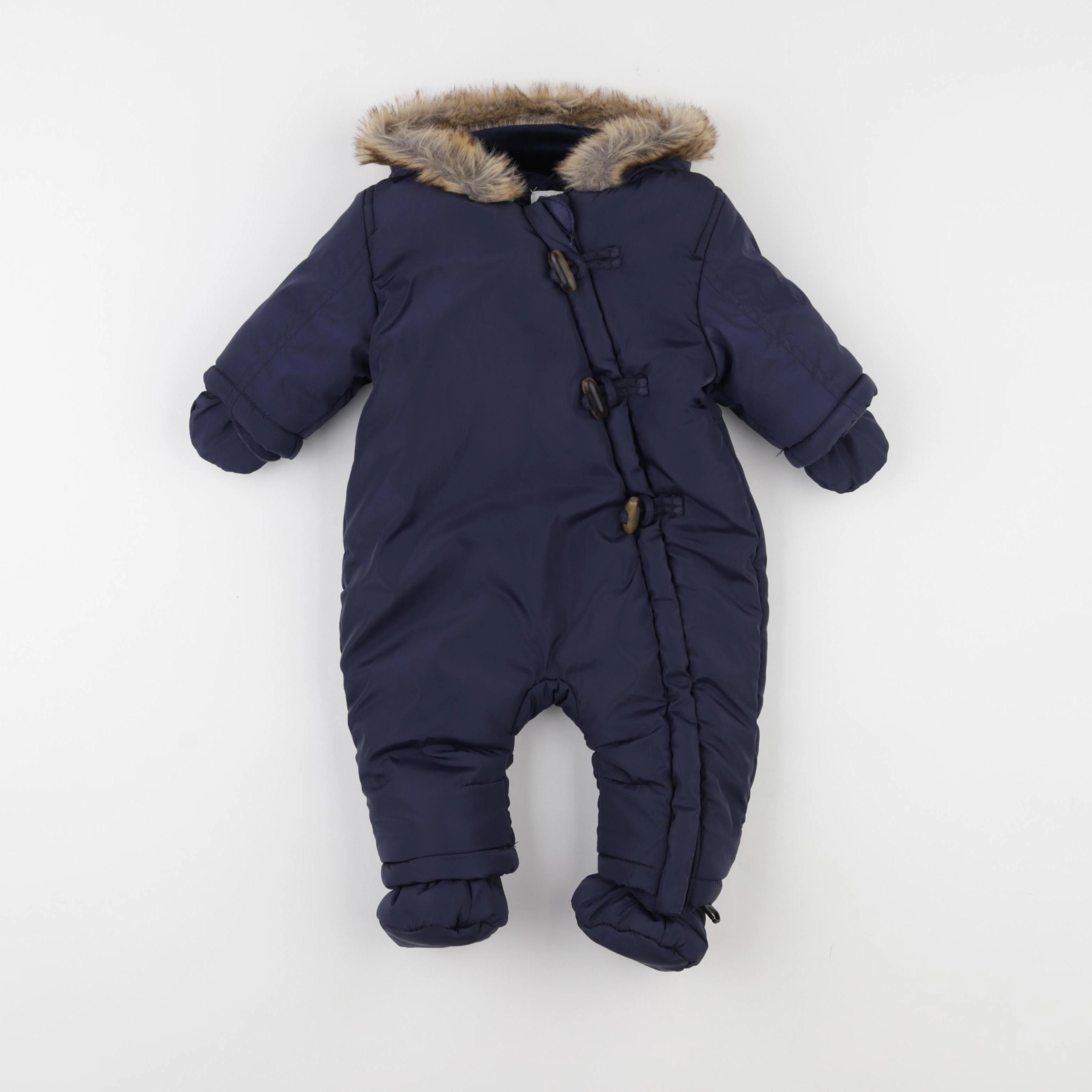 Vertbaudet - combi-pilote bleu - 3 mois