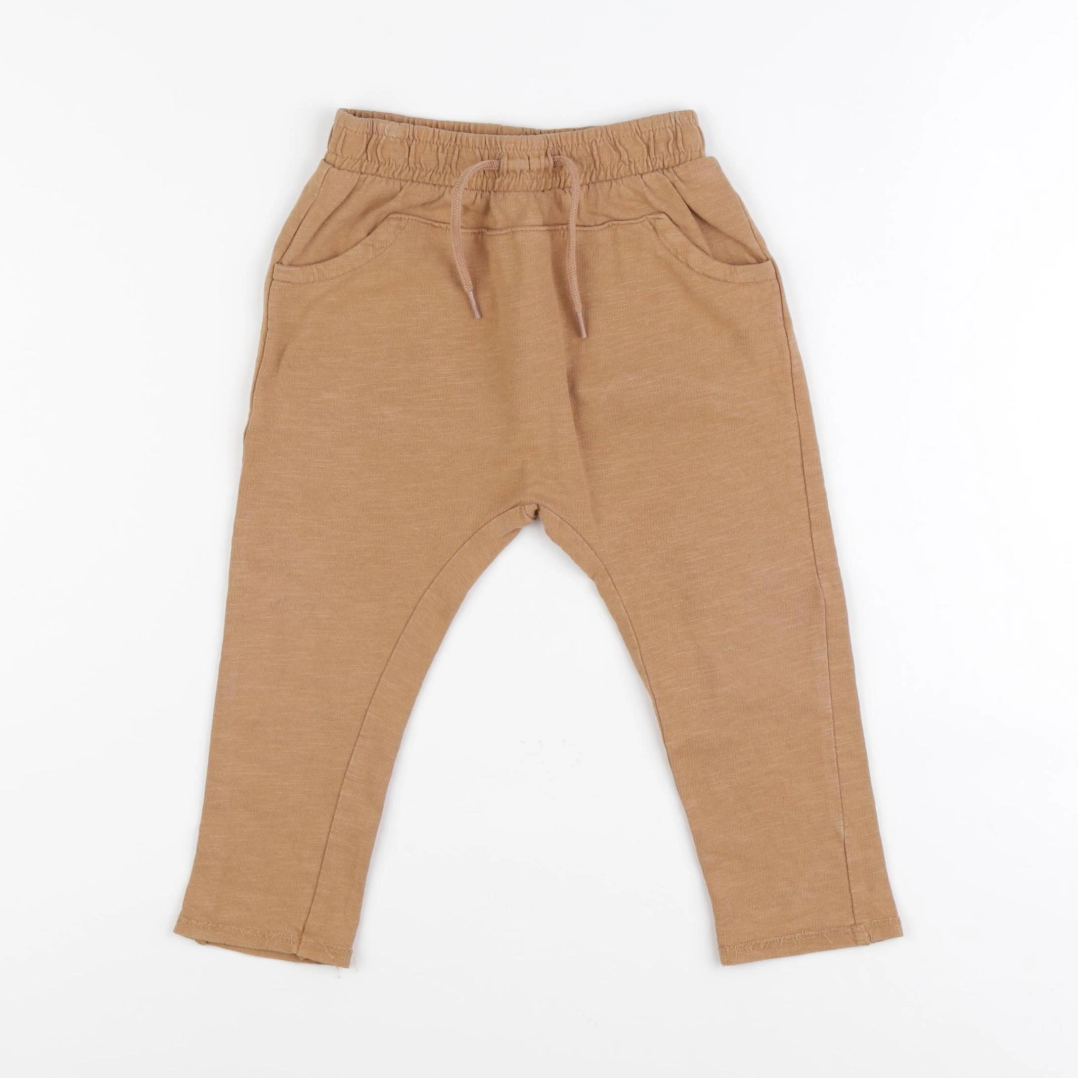 Vertbaudet - pantalon marron - 18 mois