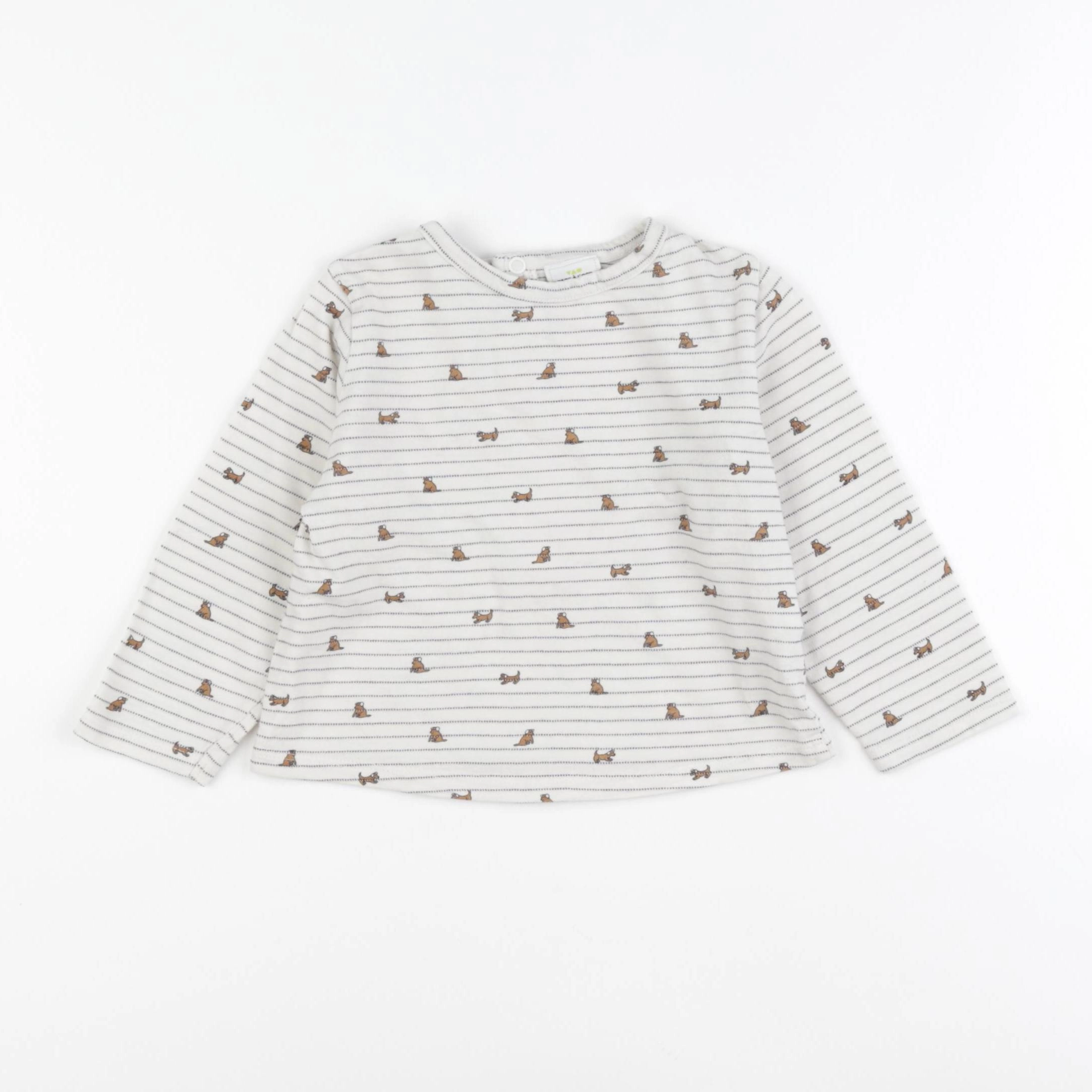 Tape à l'oeil - tee-shirt beige, bleu - 24 mois