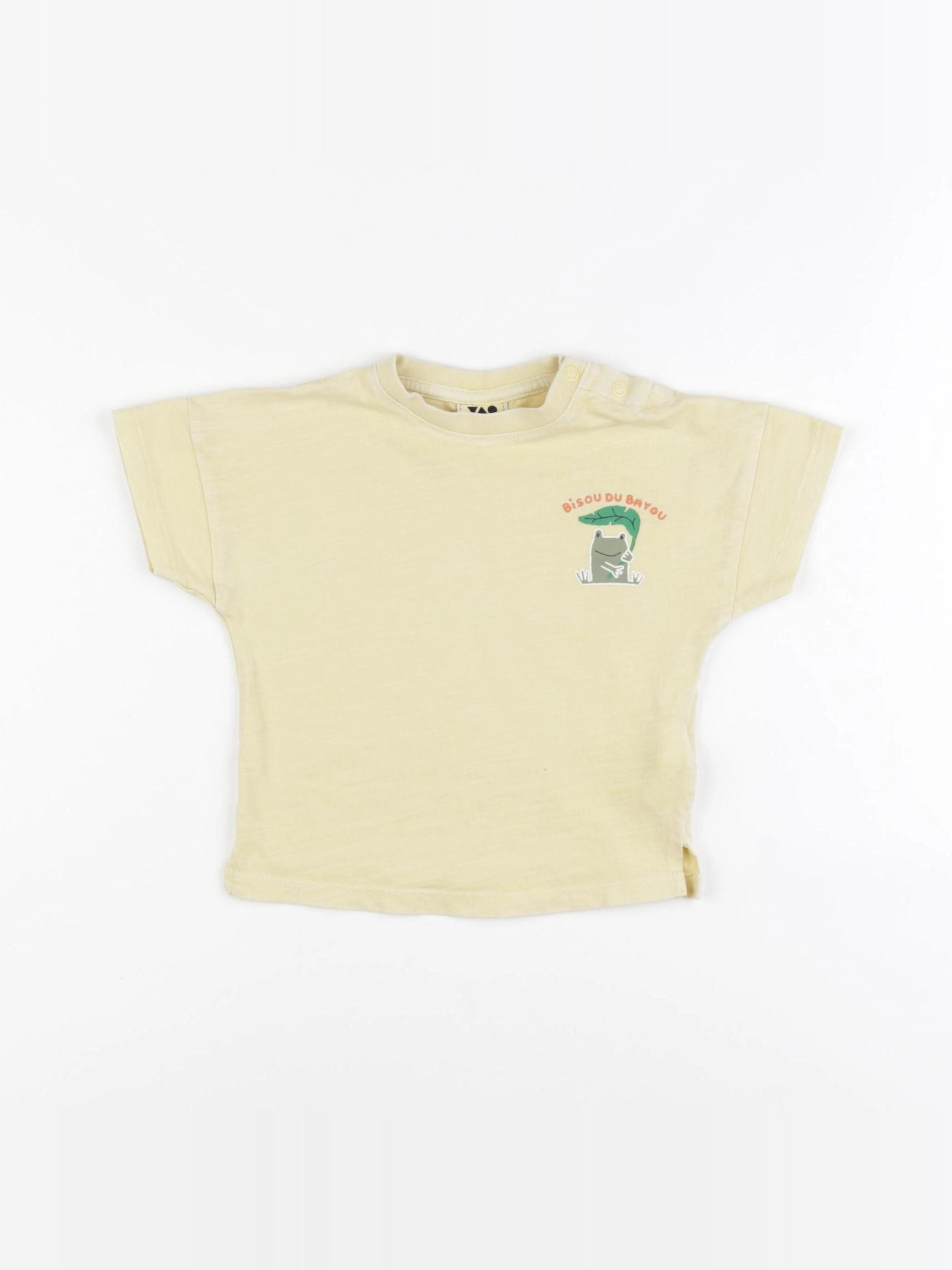 Tape à l'oeil - tee-shirt jaune - 18 mois