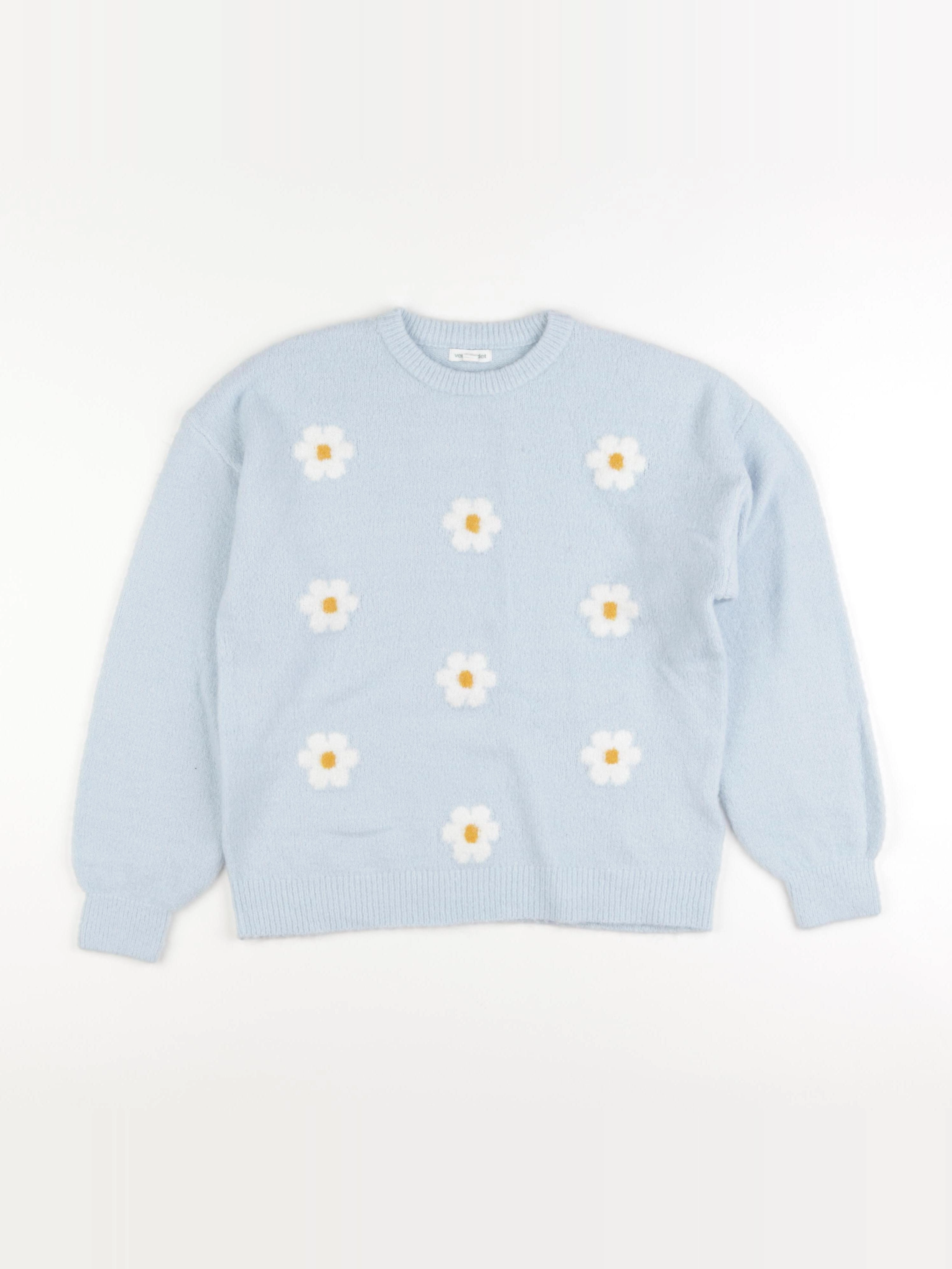 Vertbaudet - pull bleu - 14 ans