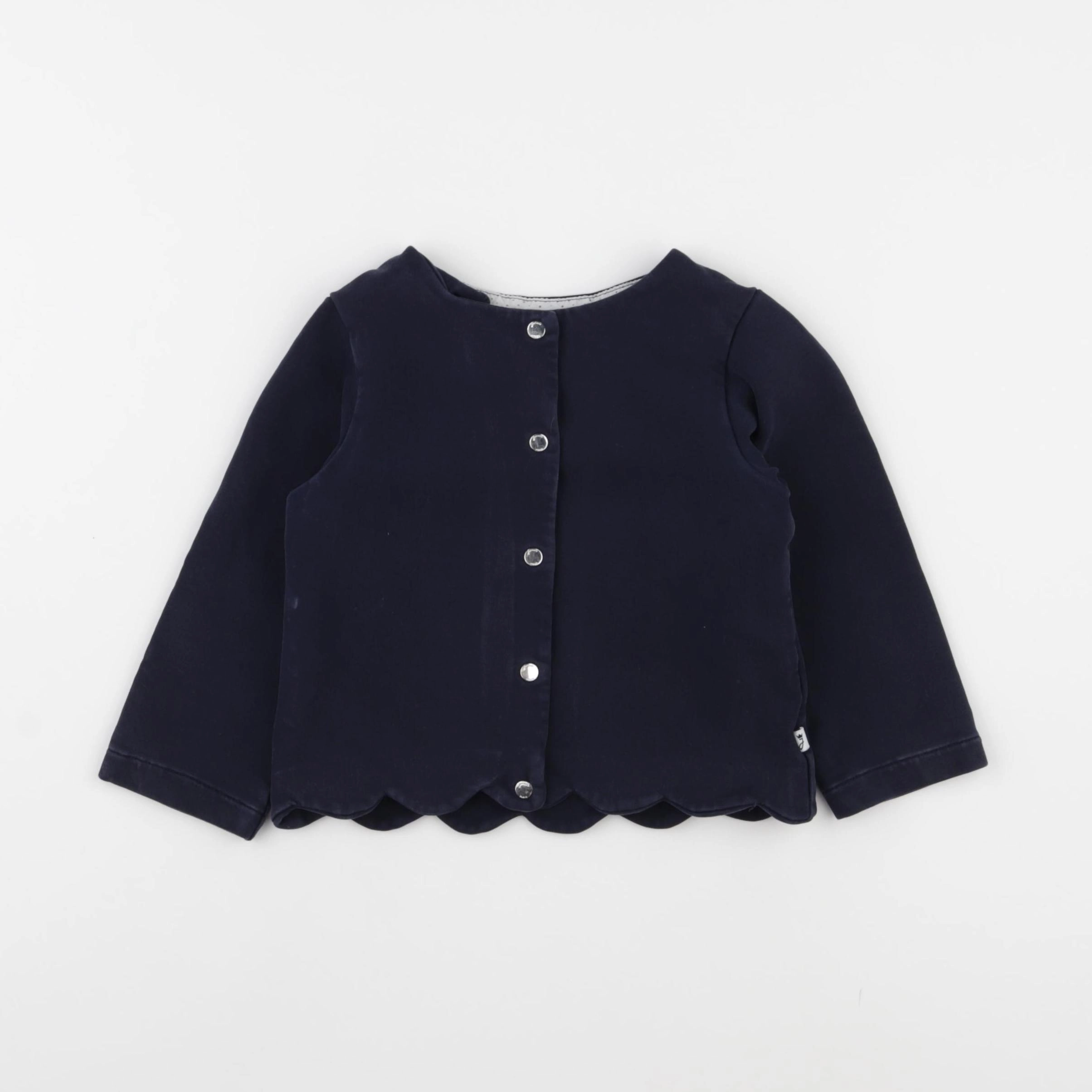 Jacadi - sweat bleu - 36 mois