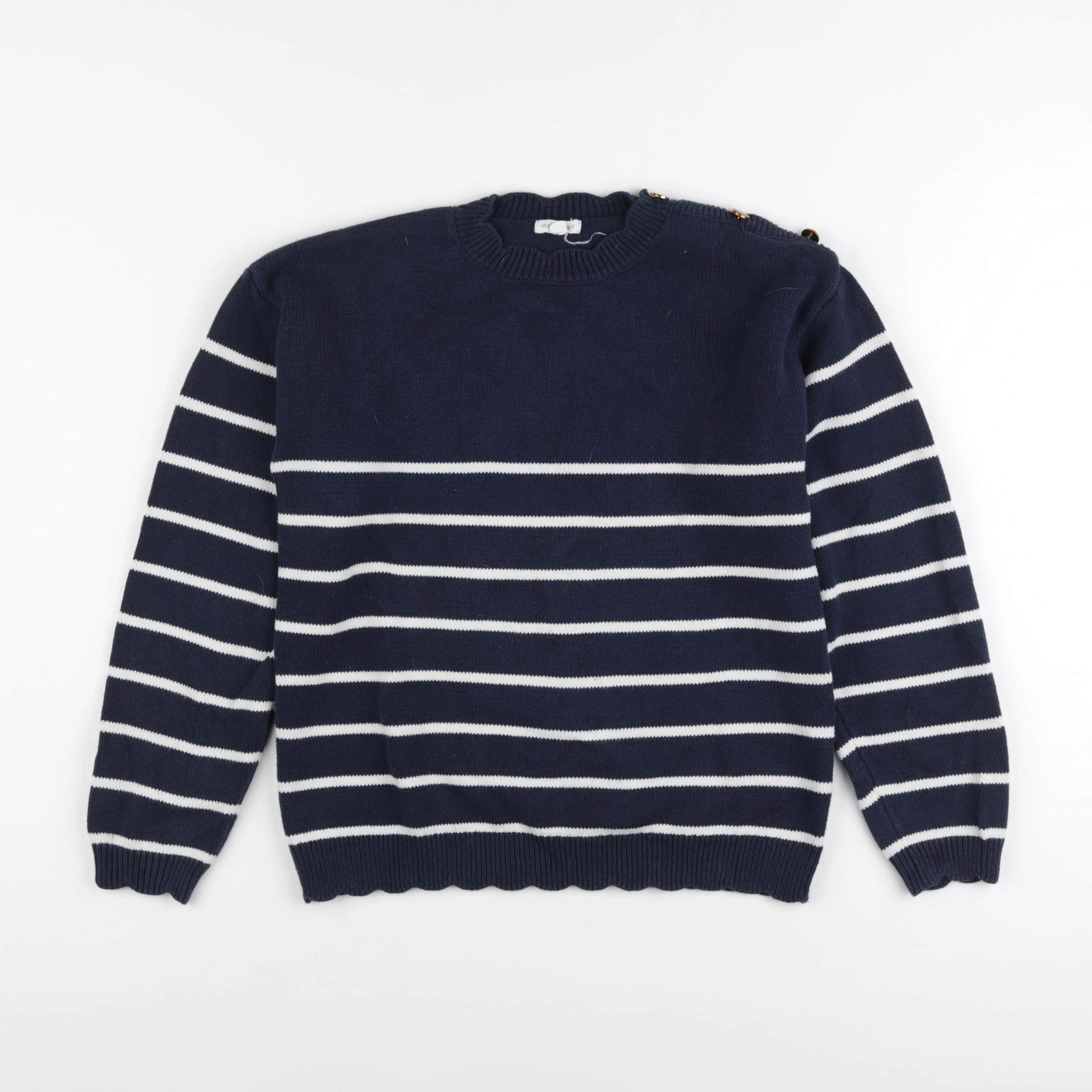 Vertbaudet - pull bleu - 14 ans