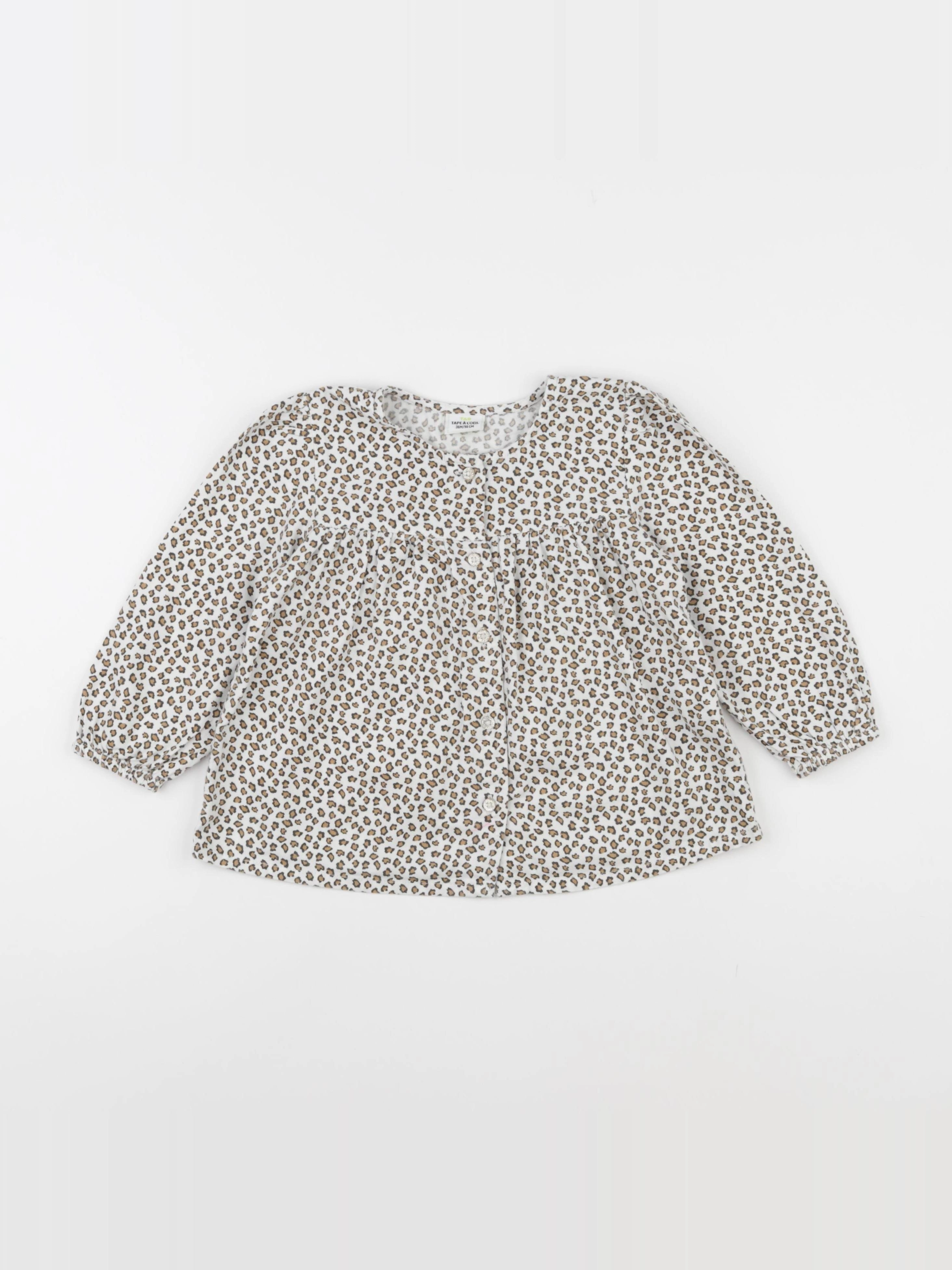 Tape à l'oeil - blouse blanc - 36 mois