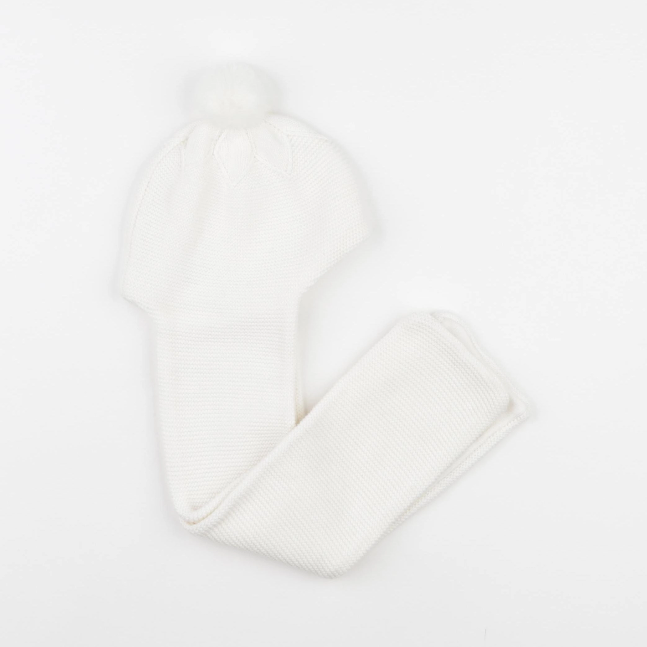 Jacadi - bonnet blanc - 12 mois